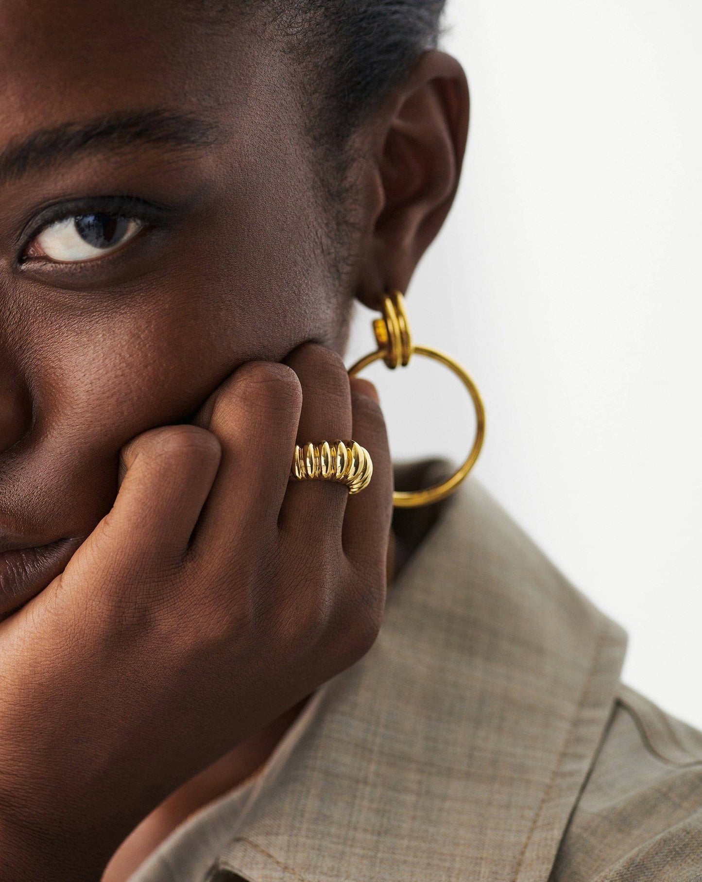 Claw Ridge Ring | 18ct Gold Plated Rings Missoma Limited