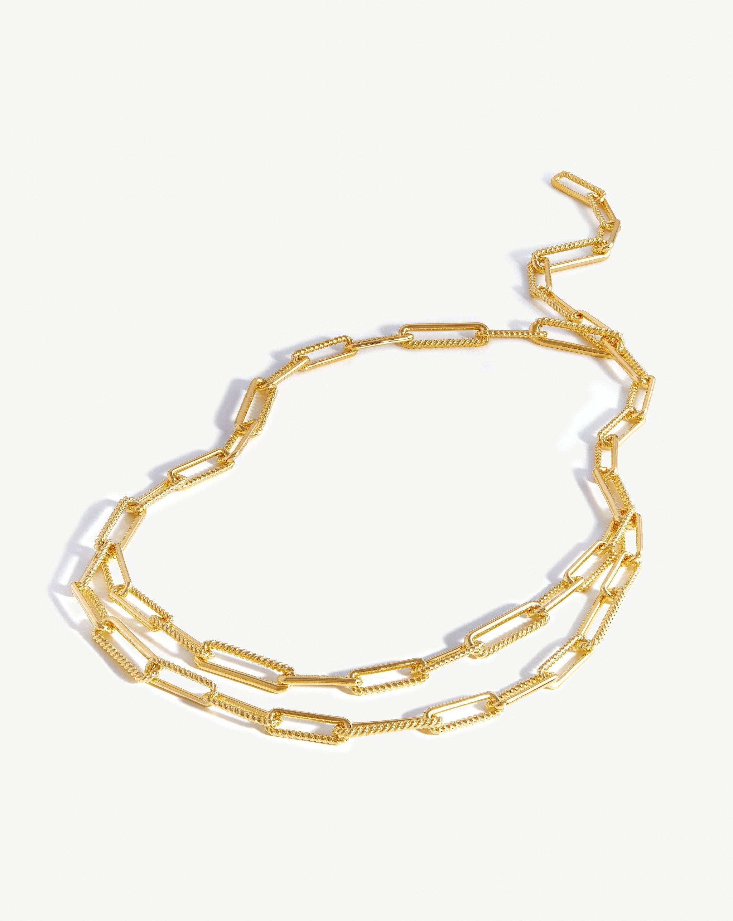 Missoma gold deals coterie chain necklace