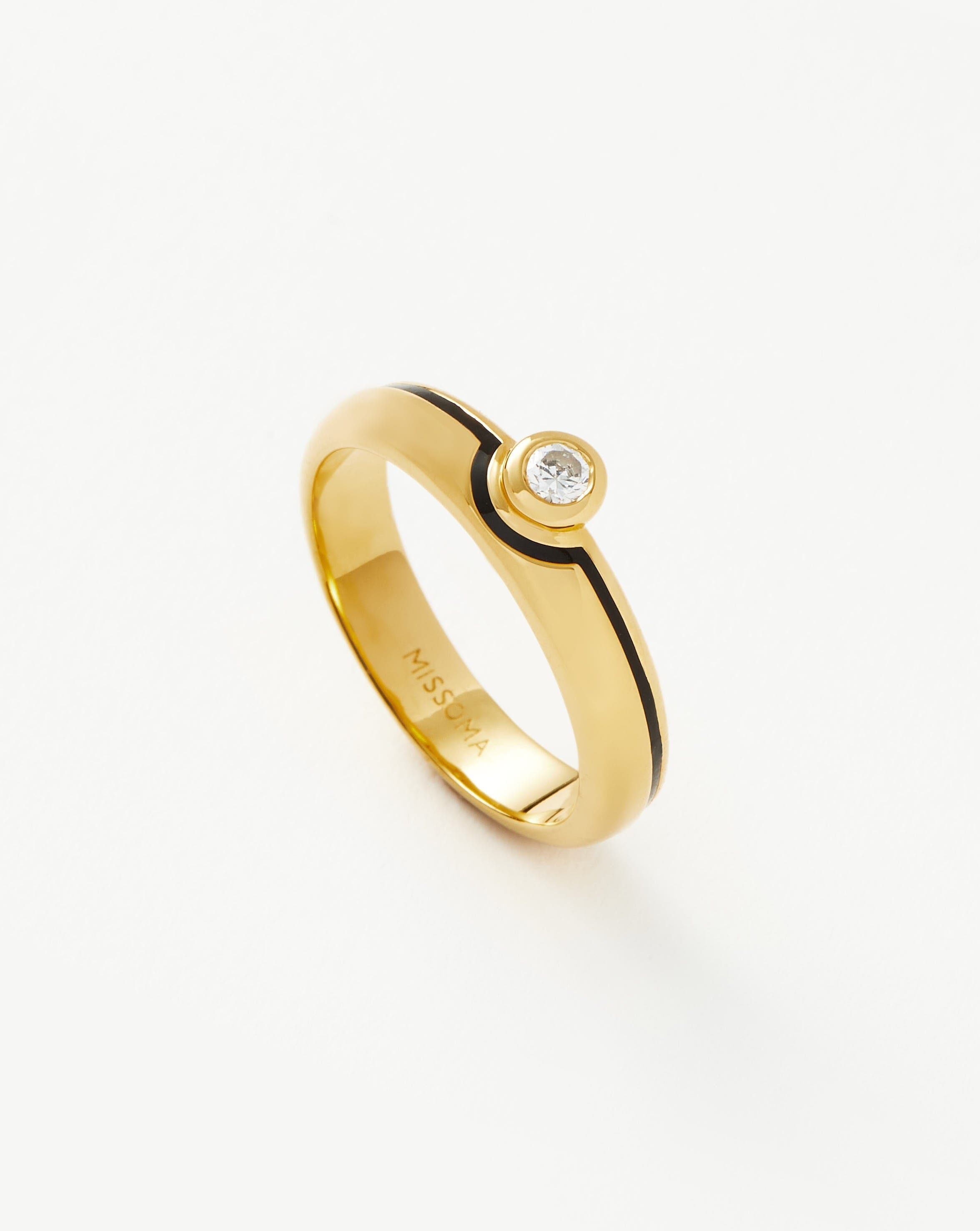 18ct gold diamond band ring Clearance