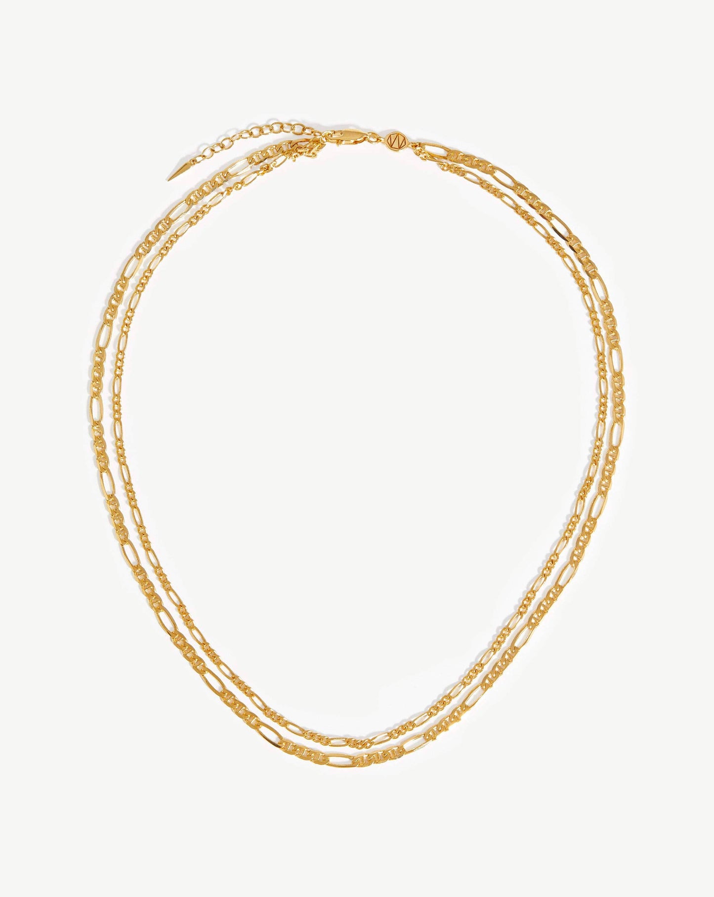 Filia Double Chain Necklace | 18ct Gold Plated Vermeil Necklaces Missoma