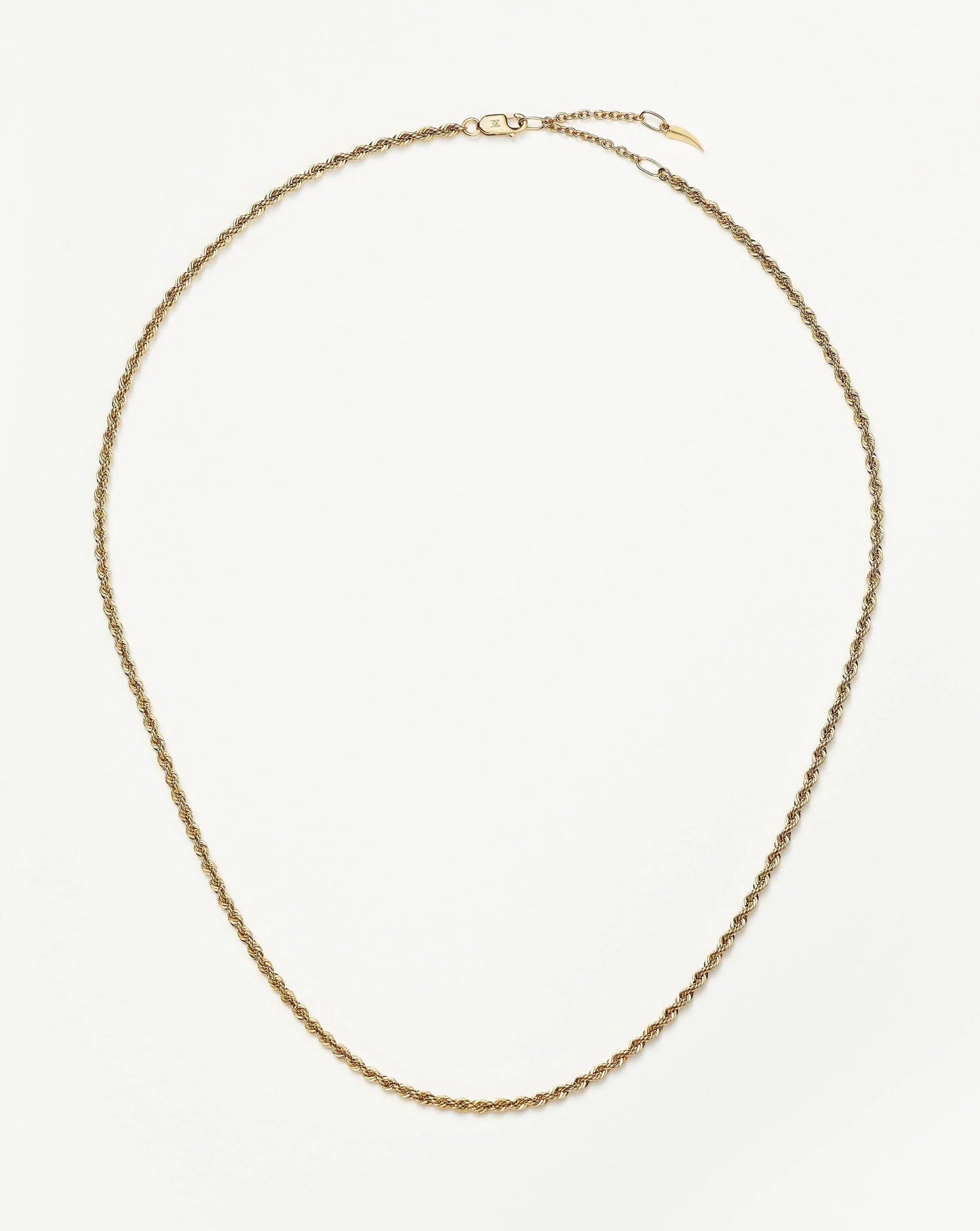 Fine Classic Rope Chain Necklace Necklaces Missoma