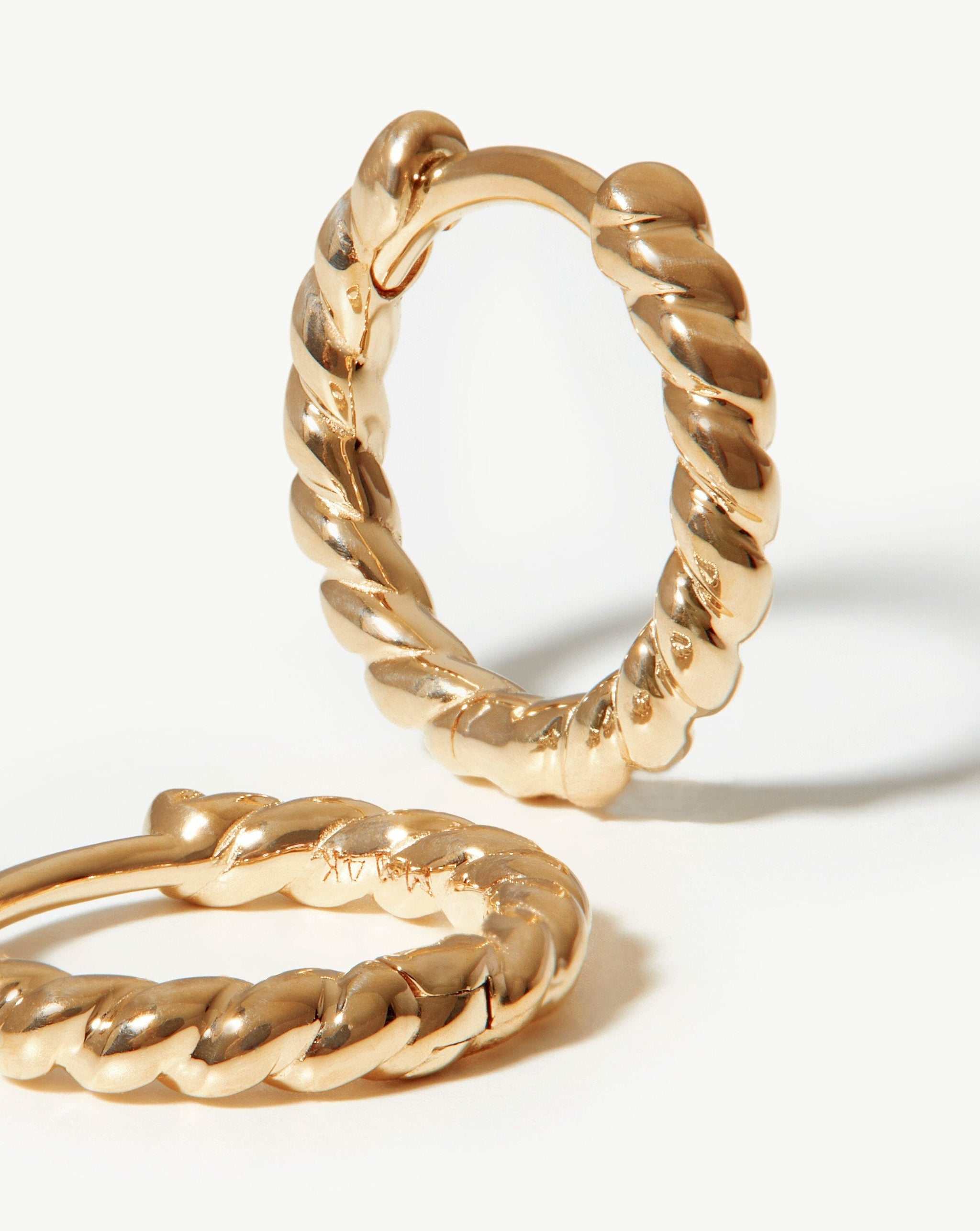 Fine Rope Huggies Earrings Missoma
