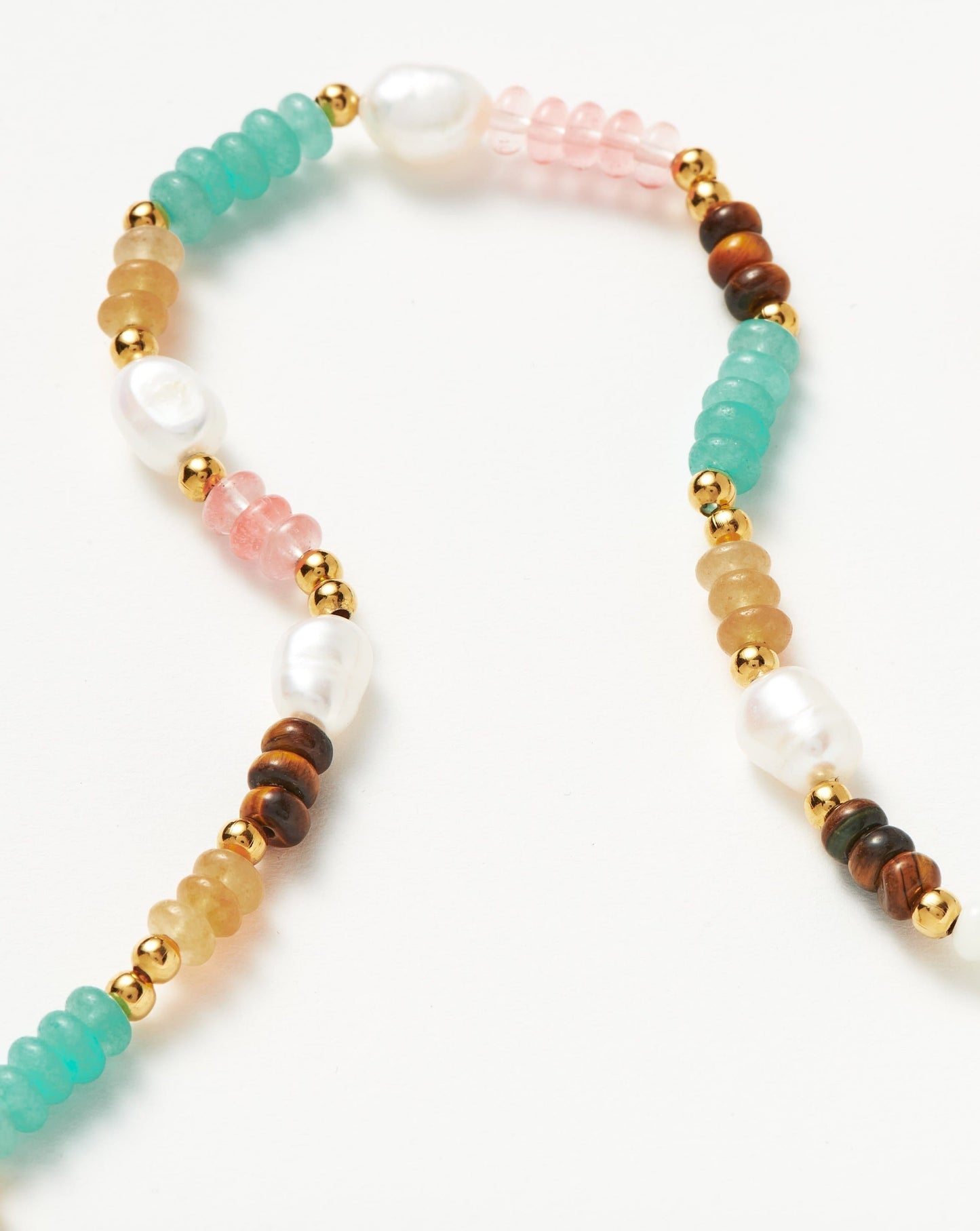 Good Vibes Multi Beaded Choker Necklaces Missoma