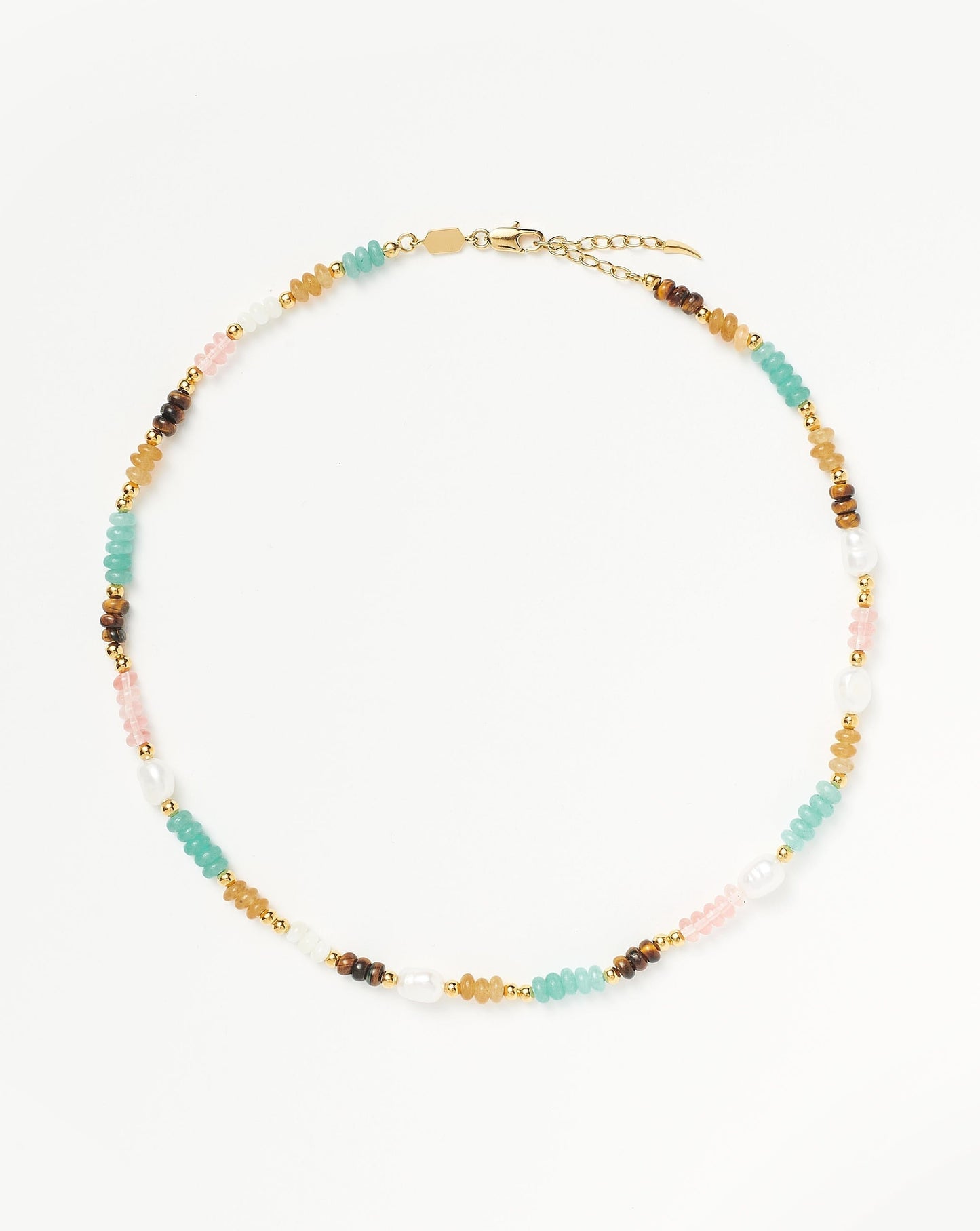 Good Vibes Multi Beaded Choker Necklaces Missoma