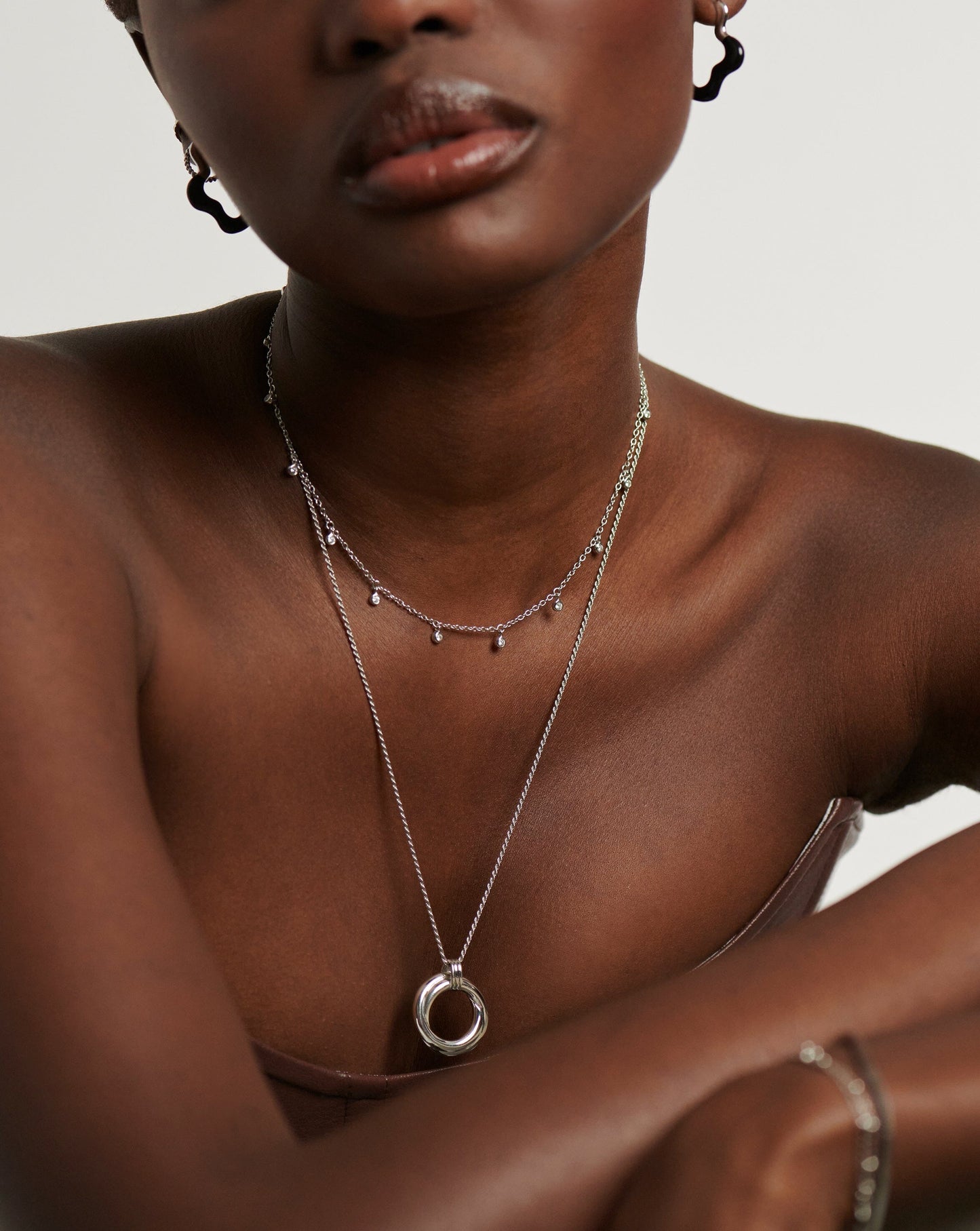 Interstellar Drop Choker Necklaces Missoma