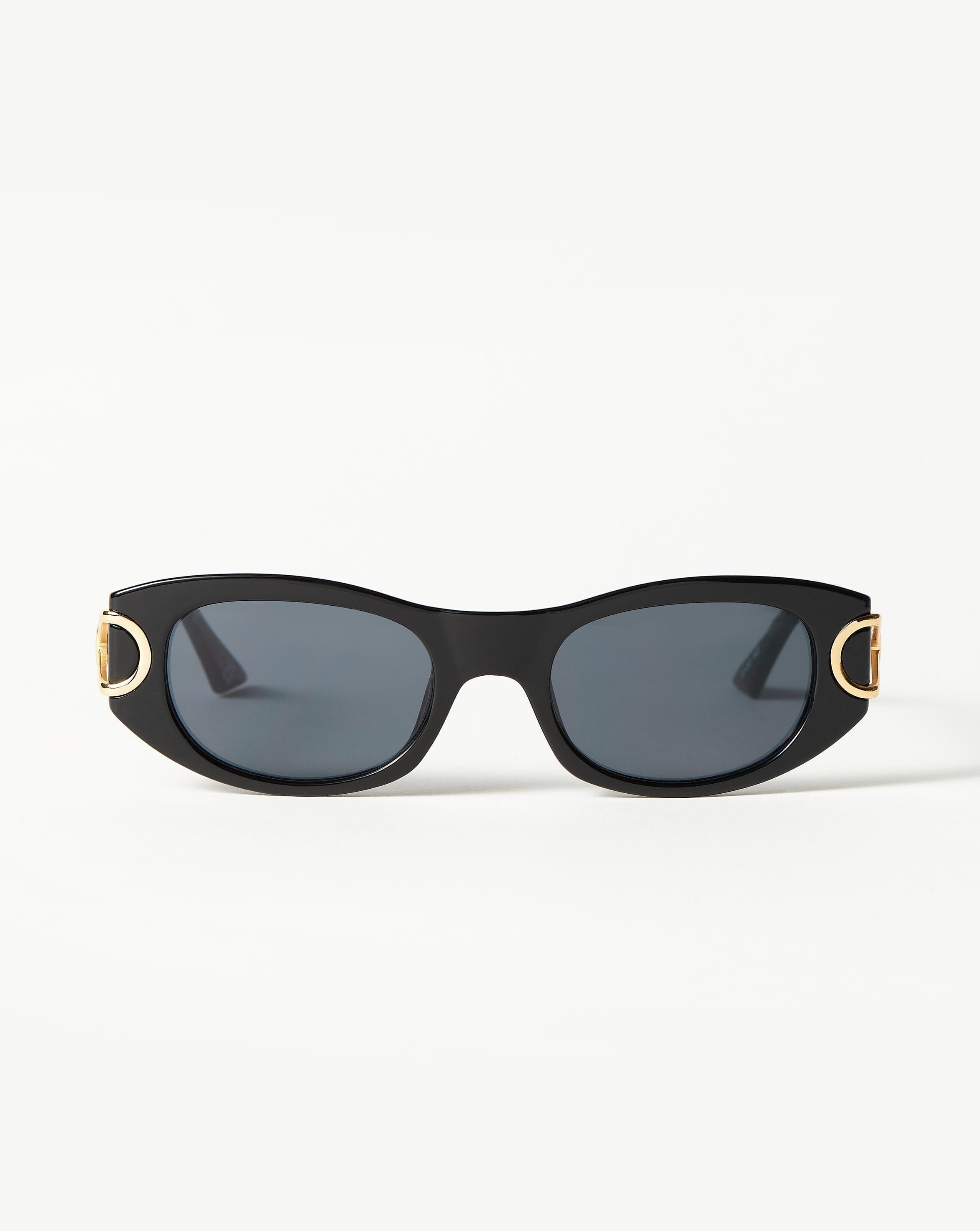 Missoma Le Specs Serpens Link Cat-Eye Sunglasses Sage