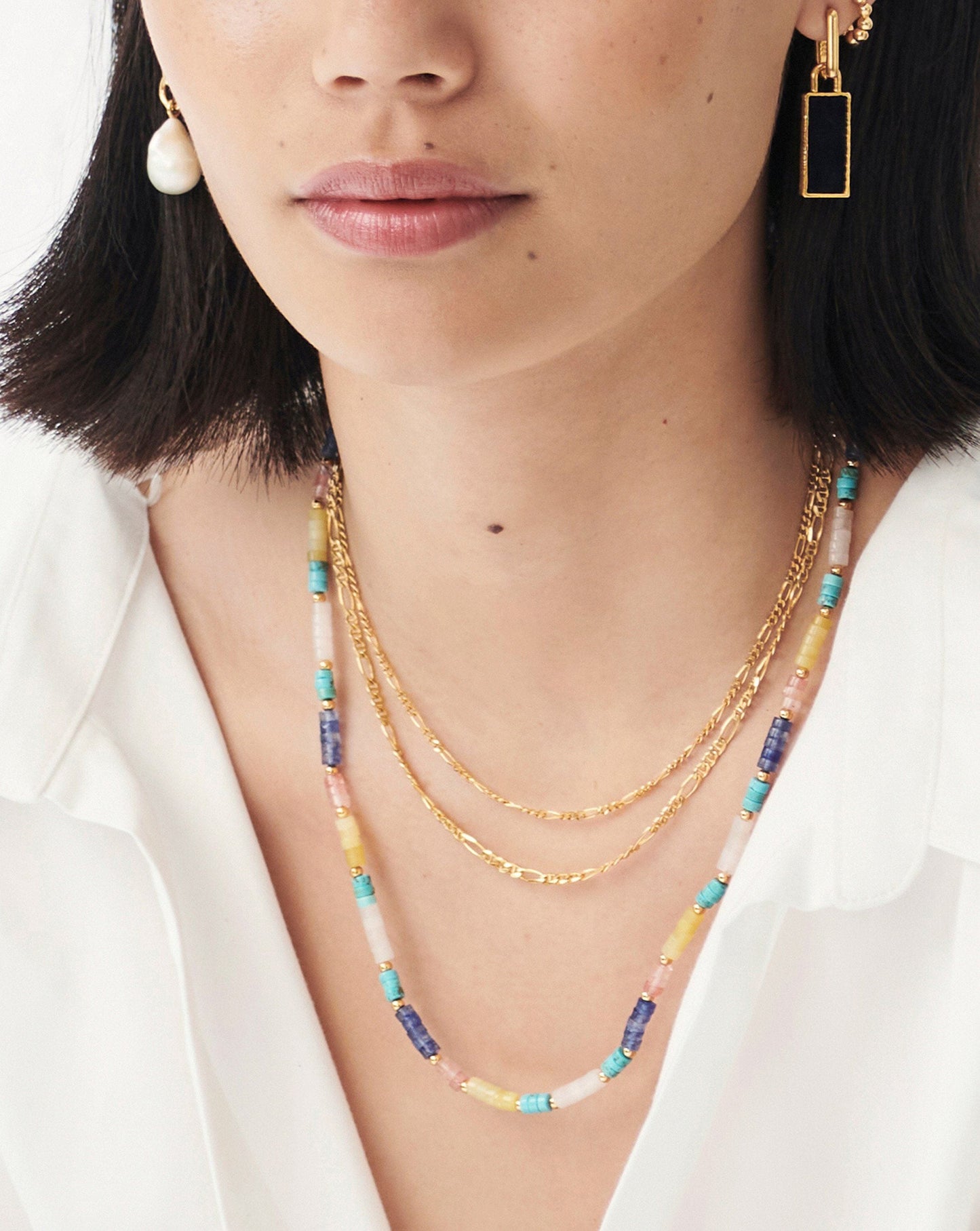 Long Beaded Stack Necklace Necklaces Missoma