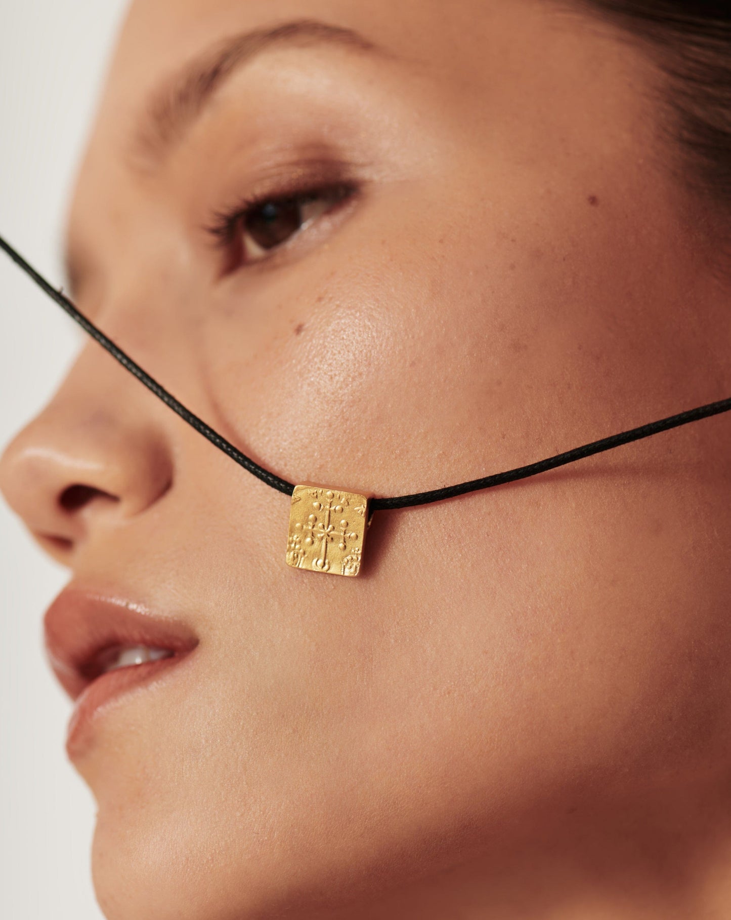 Lucy Williams Byzantine Coin Cord Necklace | 18ct Gold Plated Vermeil Necklaces Missoma