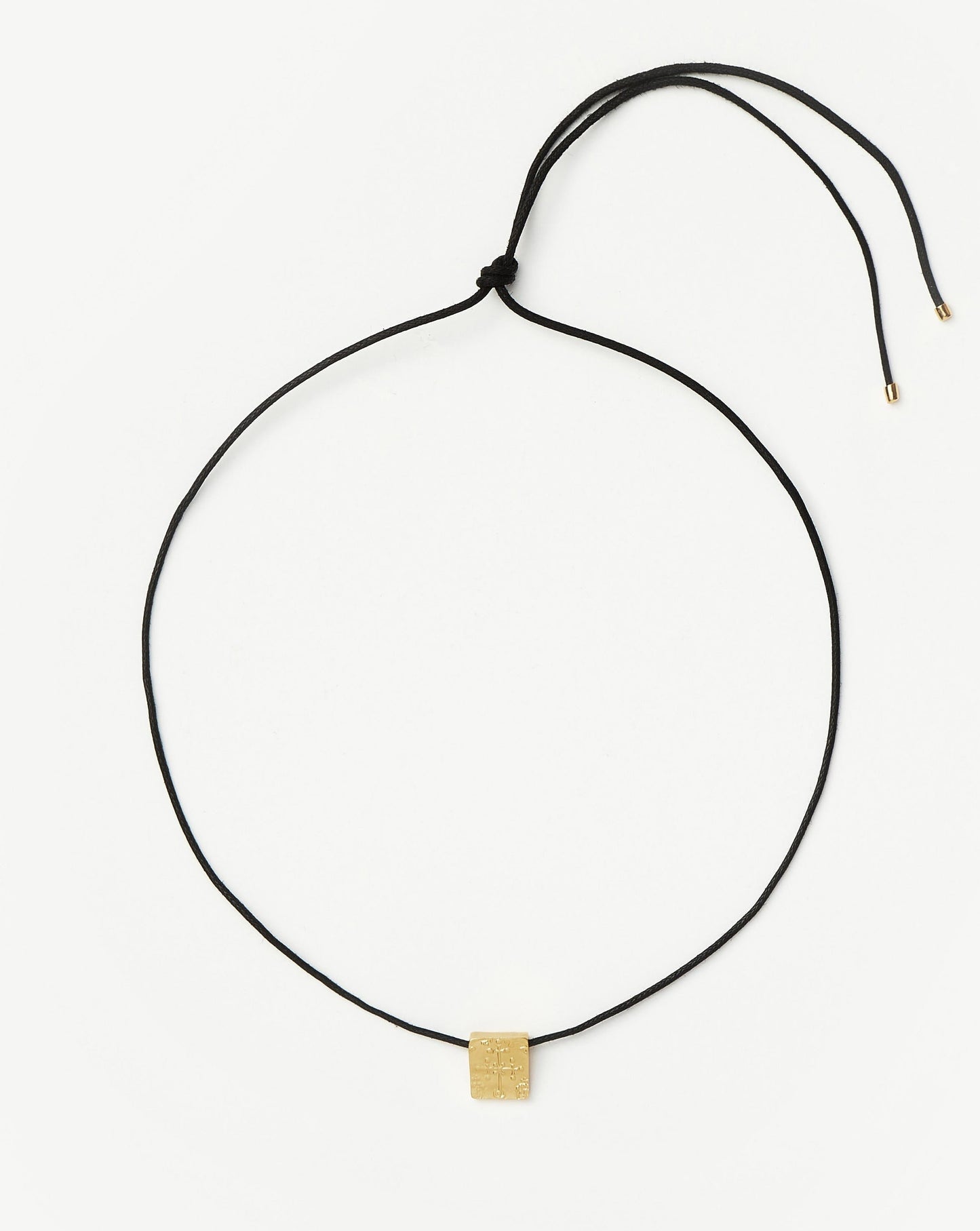Lucy Williams Byzantine Coin Cord Necklace | 18ct Gold Plated Vermeil Necklaces Missoma