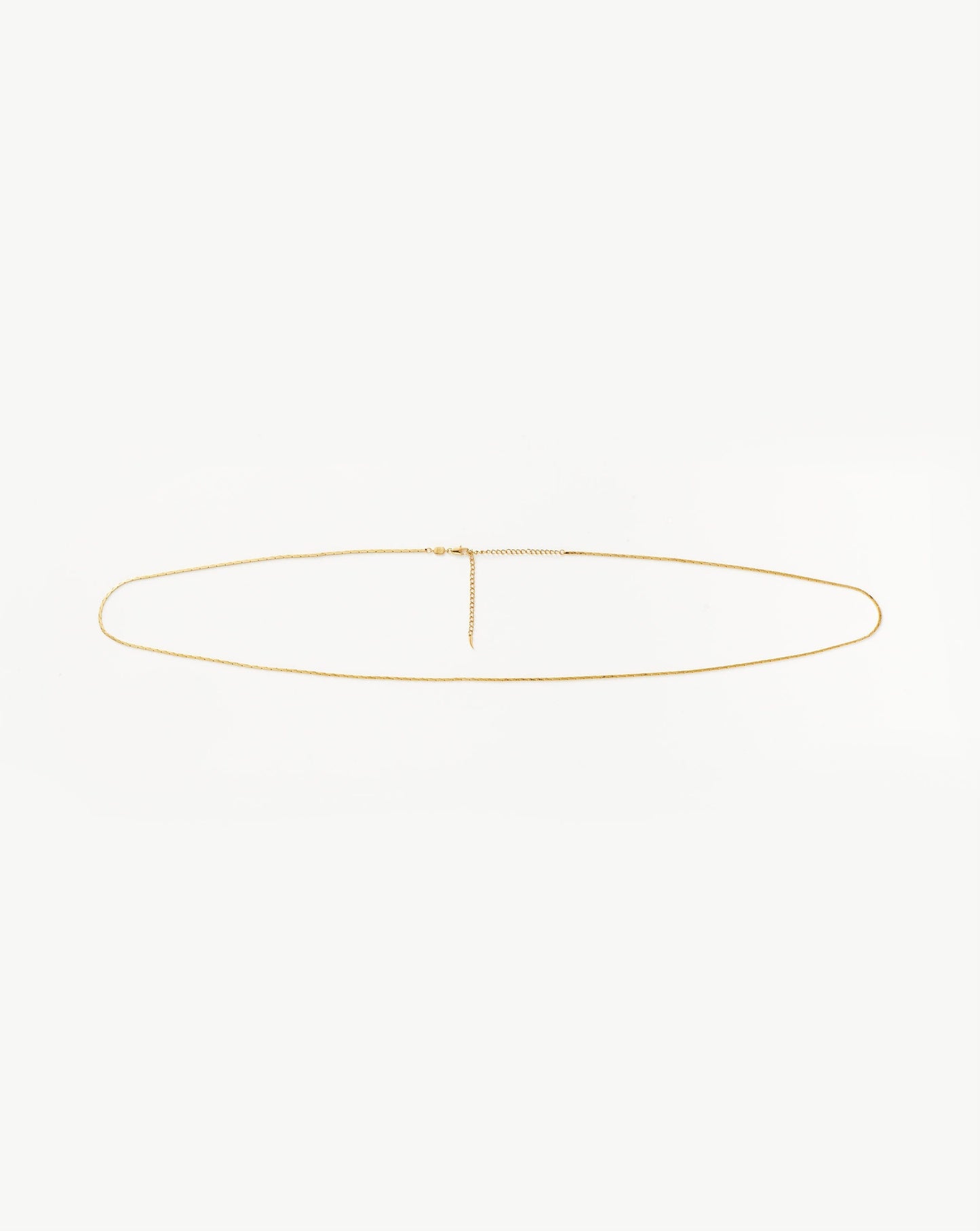 Lucy Williams Cobra Snake Belly Chain | 18ct Gold Plated Necklaces Missoma