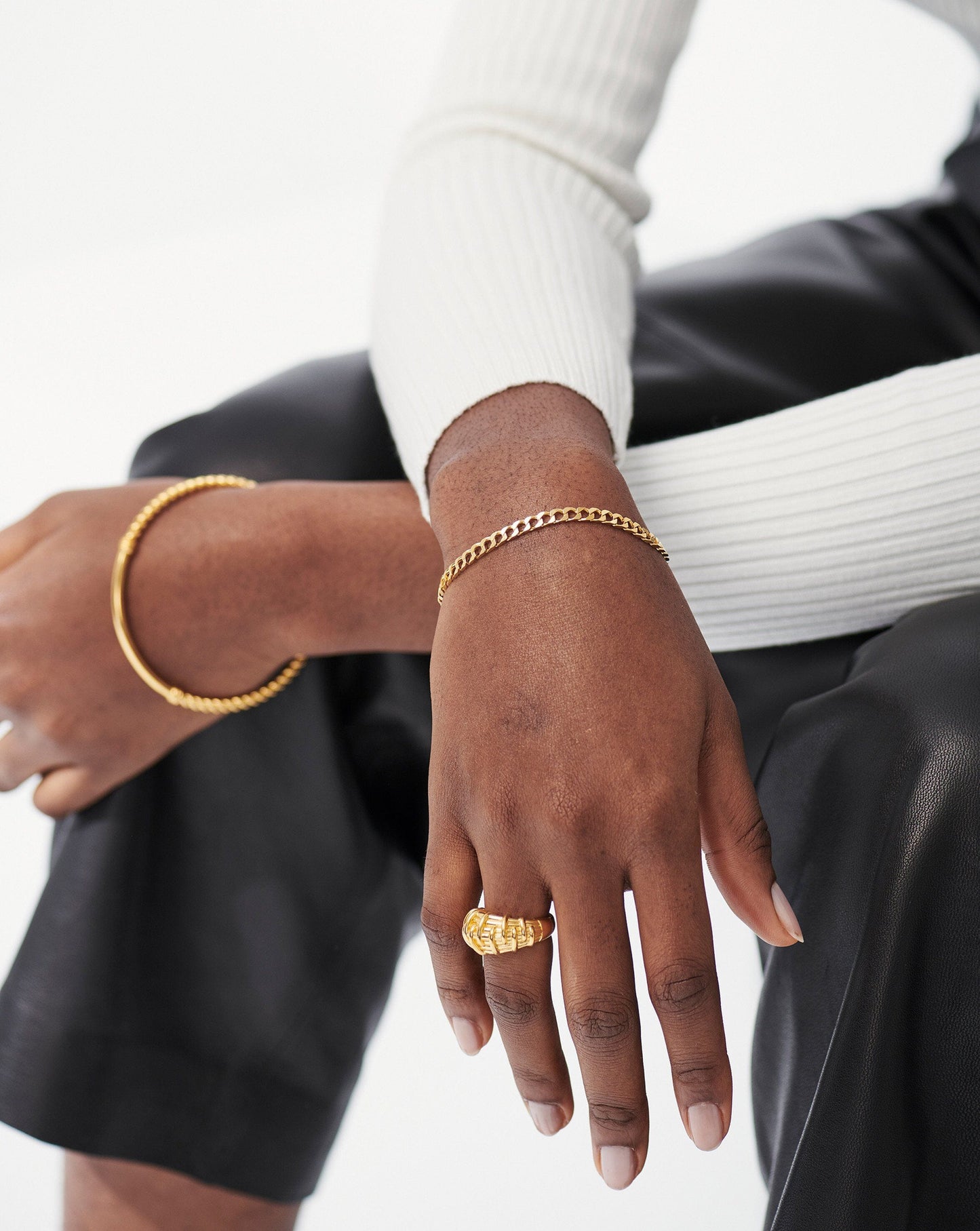 Lucy Williams Flat Curb Chain Bracelet Bracelets Missoma