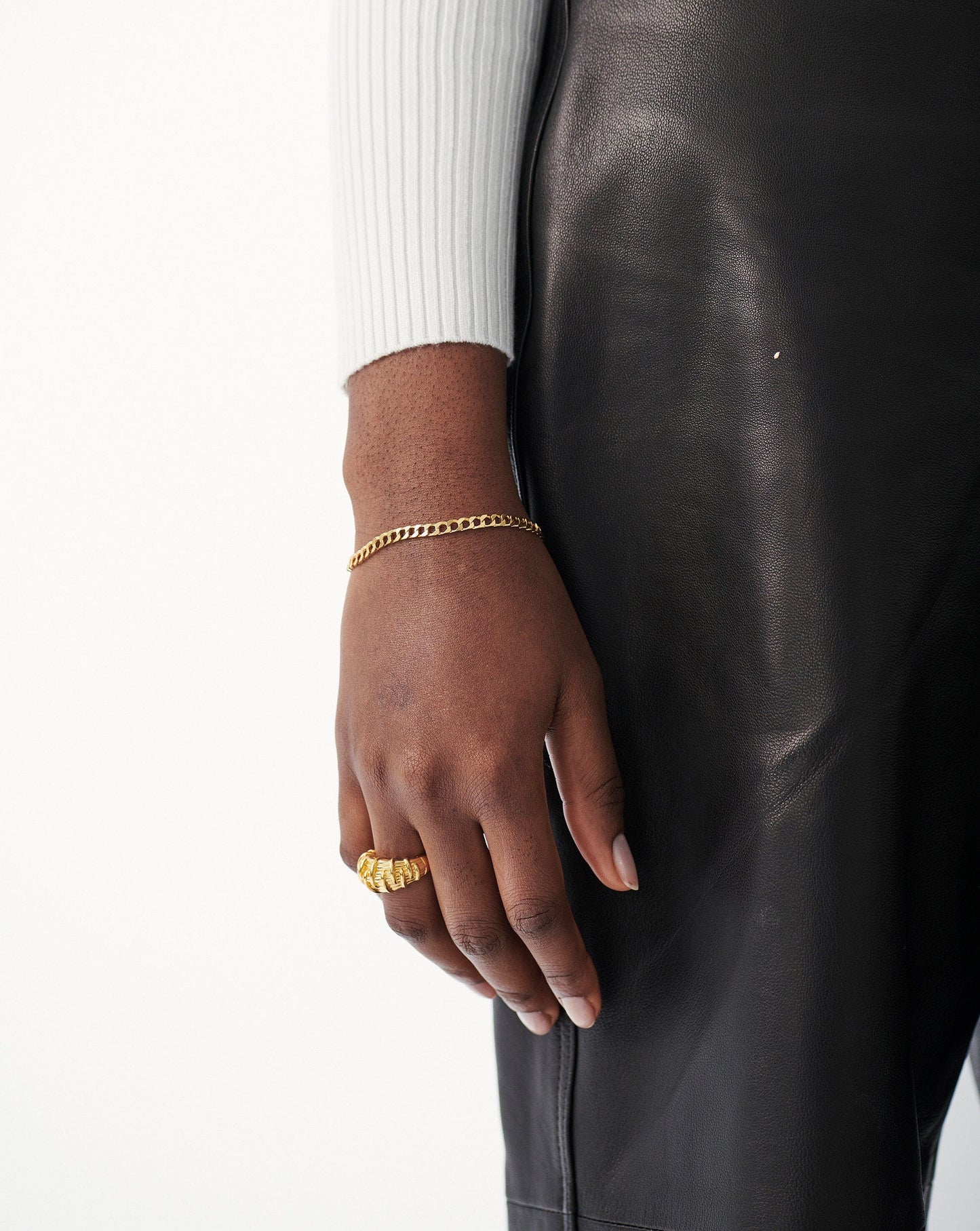 Lucy Williams Flat Curb Chain Bracelet Bracelets Missoma