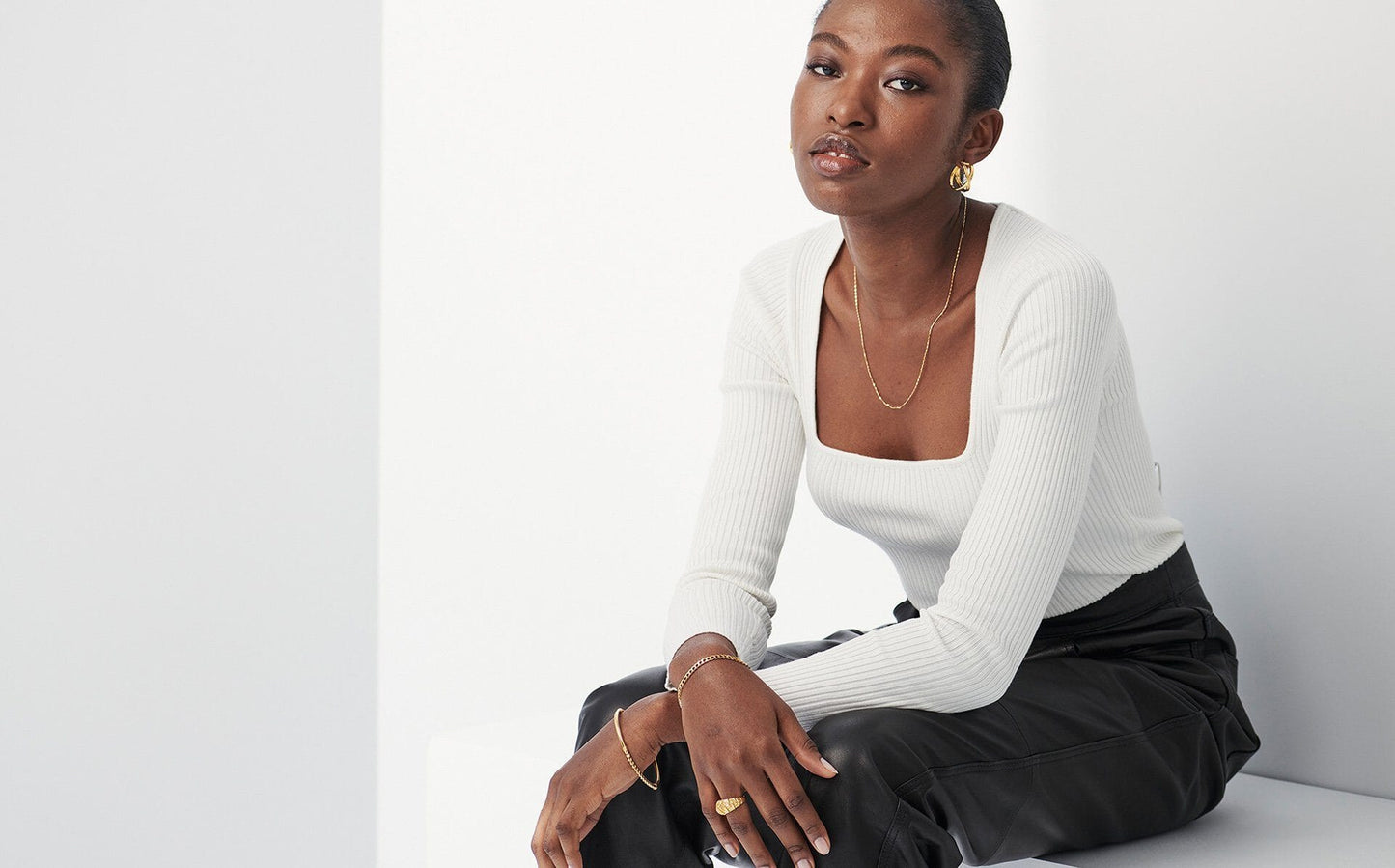 Lucy Williams Flat Curb Chain Bracelet Bracelets Missoma