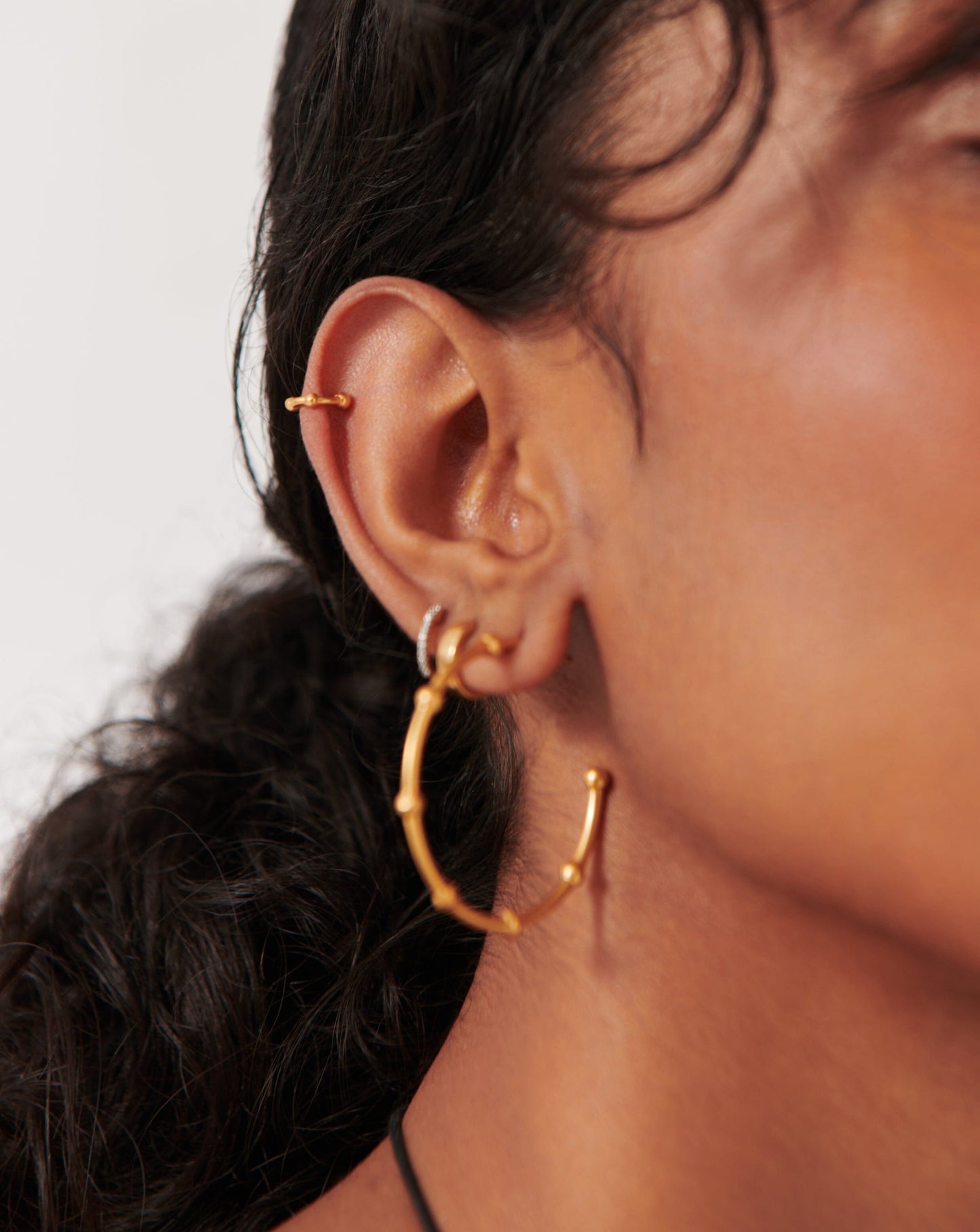 Lucy Williams Mini Orb Ear Cuff Earrings Missoma