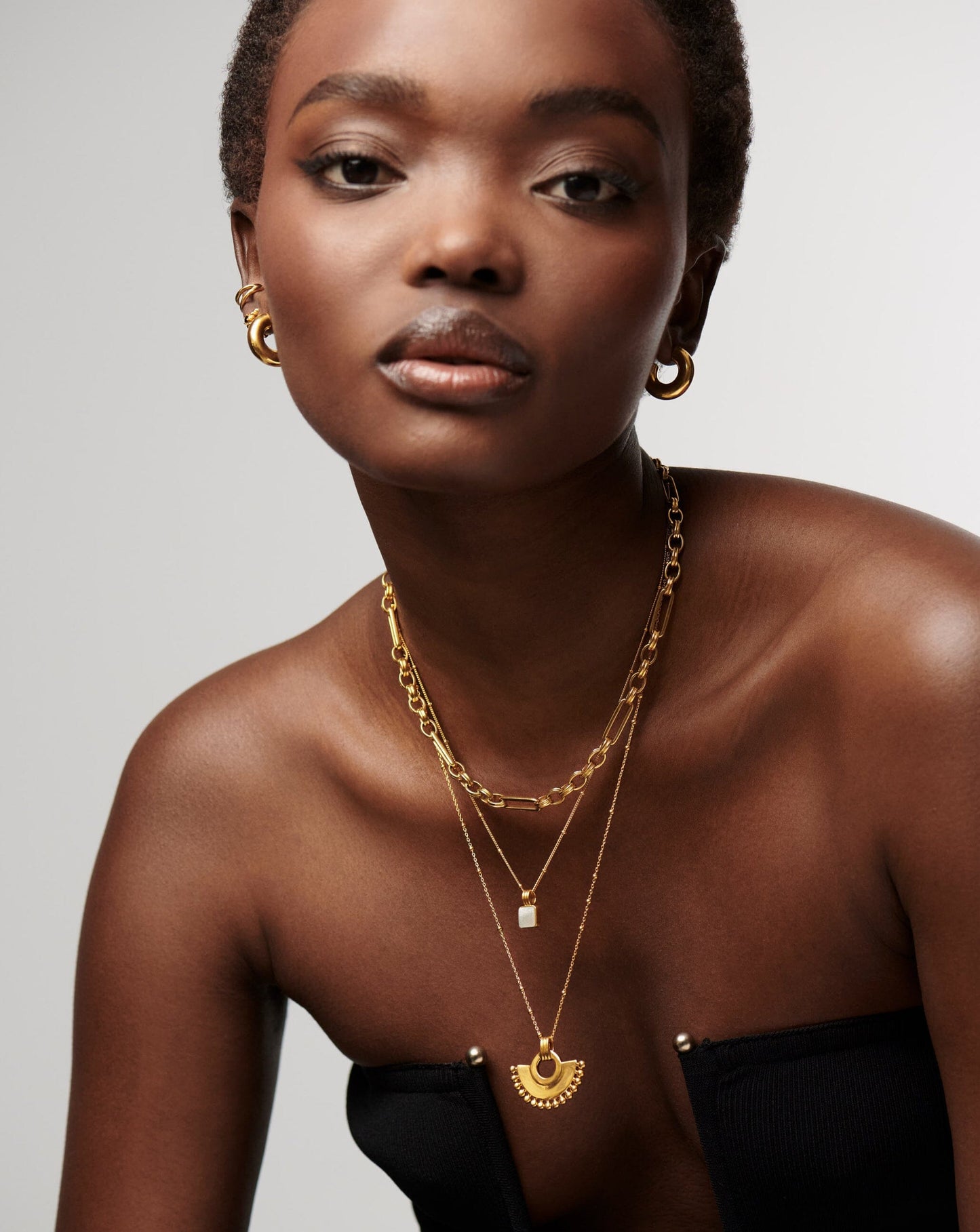 Lucy Williams Square Mother of Pearl Necklace Necklaces Missoma