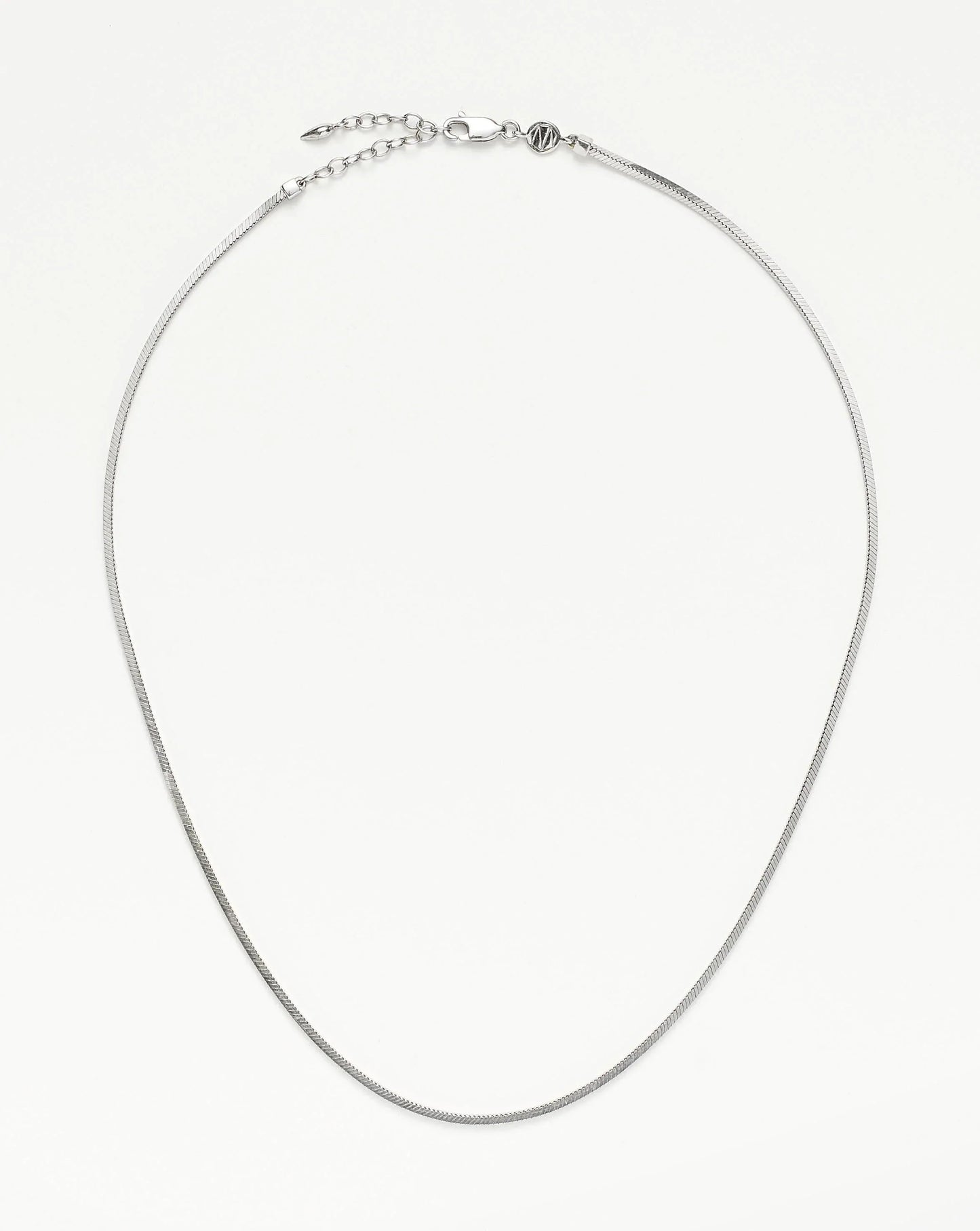 Lucy Williams Square Snake Chain Necklace Necklaces Missoma