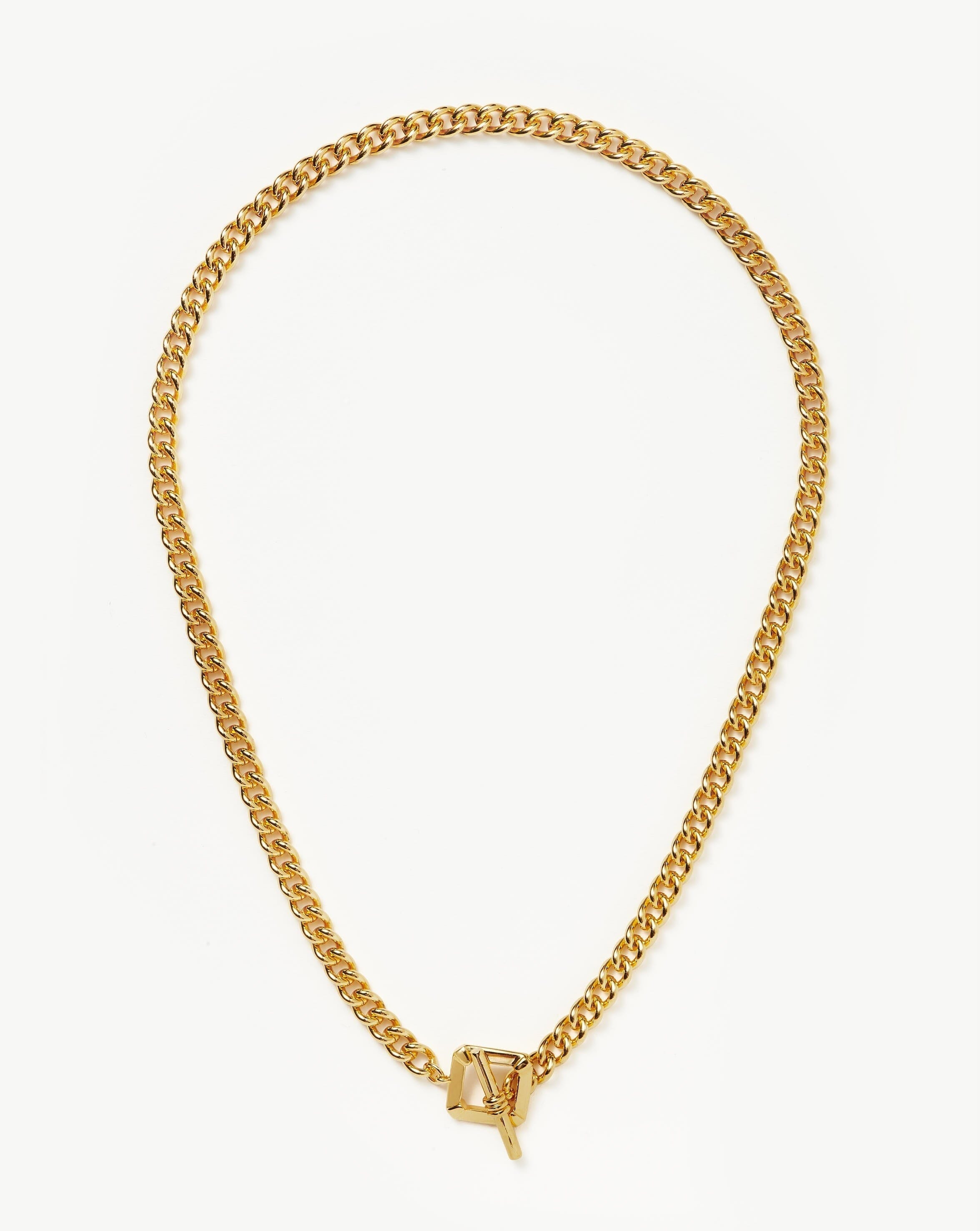 Missoma Twisted Chain Choker 18ct Gold Plated Vermeil