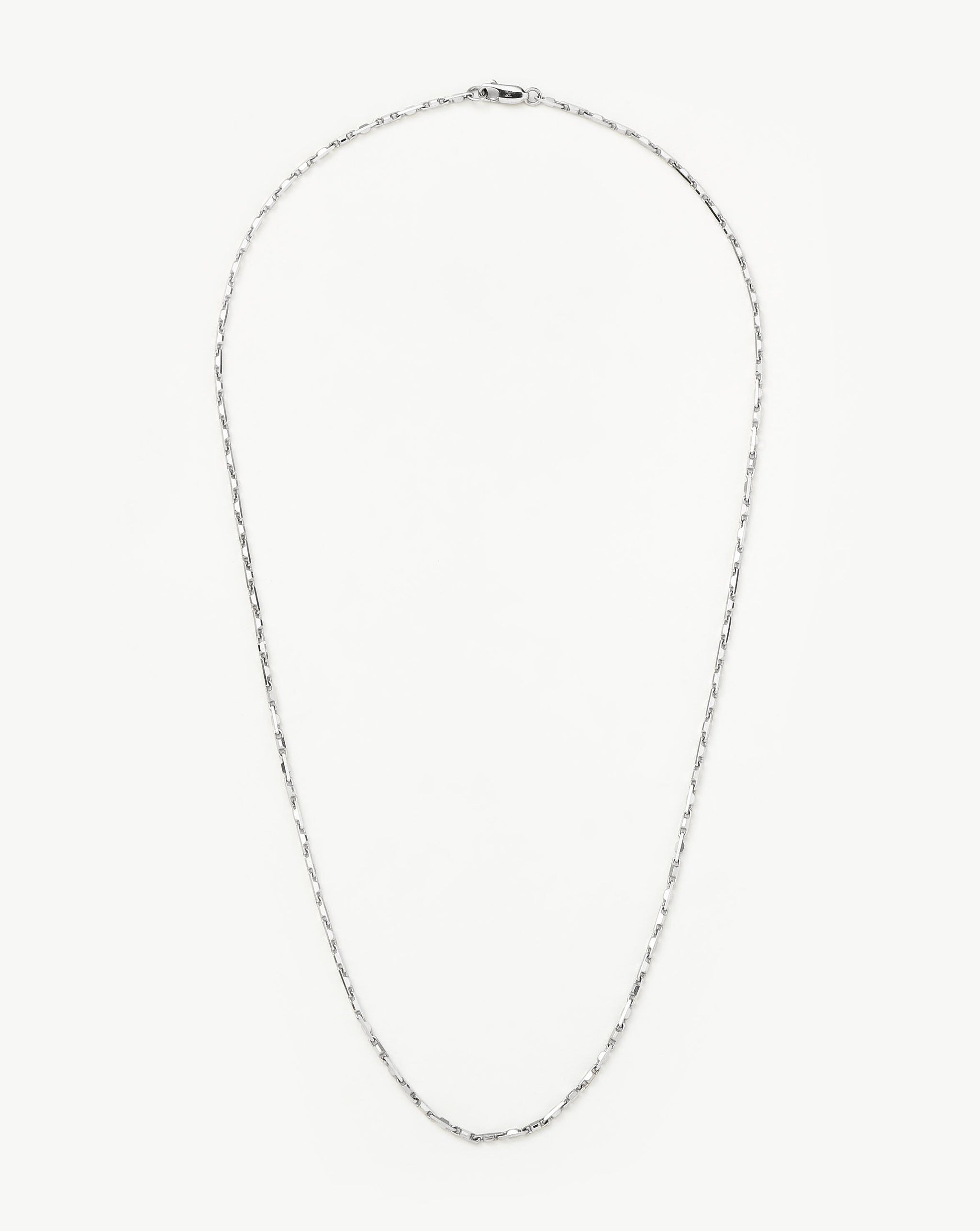 Mens Interlocking Link Chain Necklace | Sterling Silver Necklaces Missoma