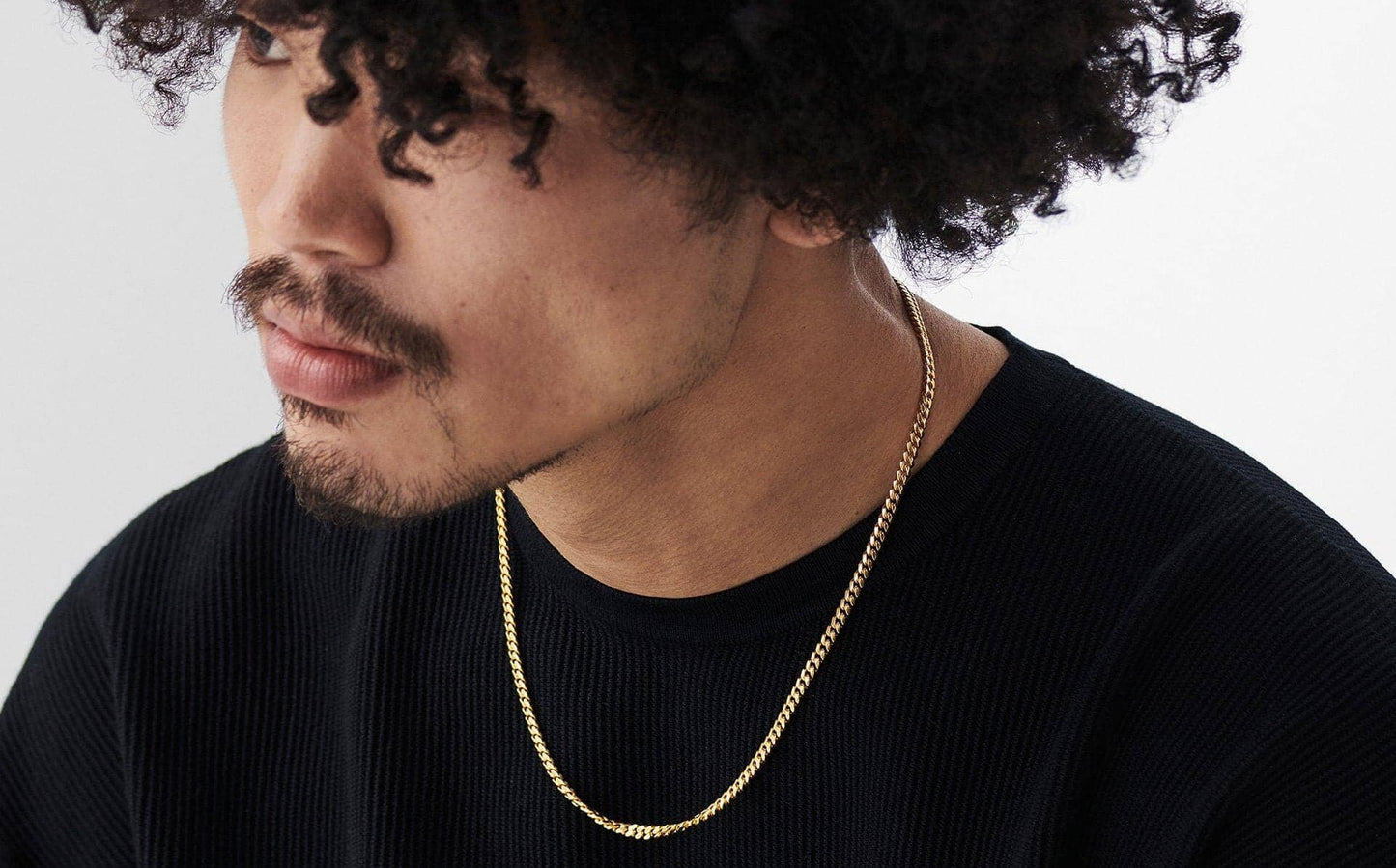 Men's Round Curb Chain Necklace Necklaces Missoma