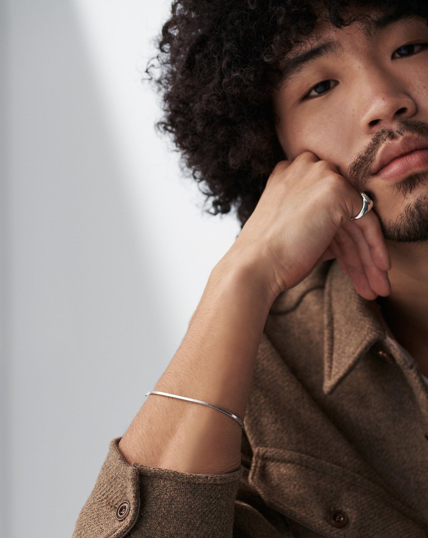 Men's Square Snake Chain Bracelet Bracelets Missoma