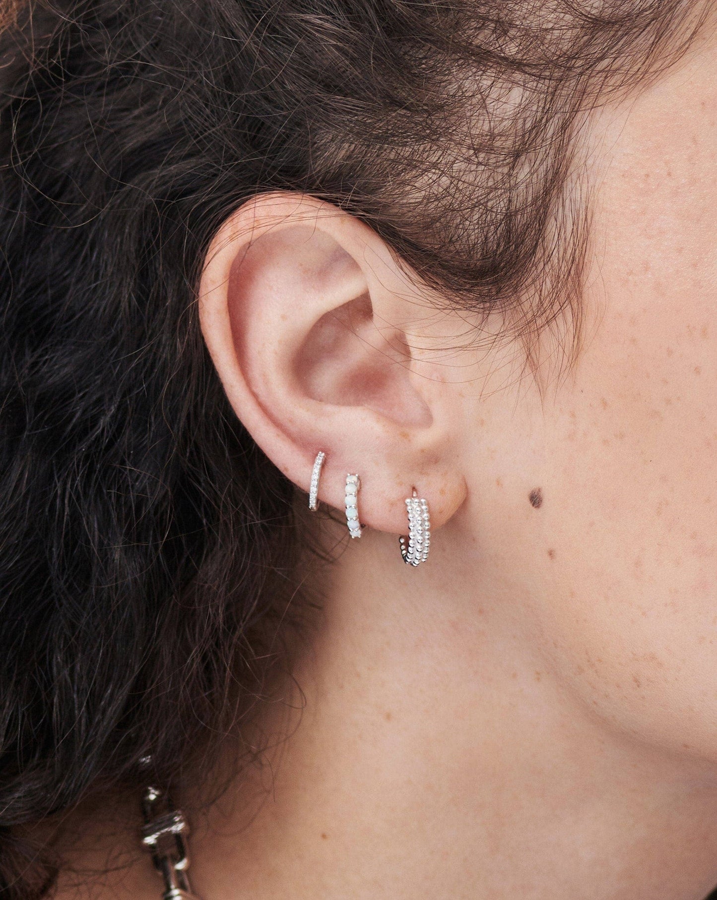 Mini Baya Hoop Earrings Earrings Missoma