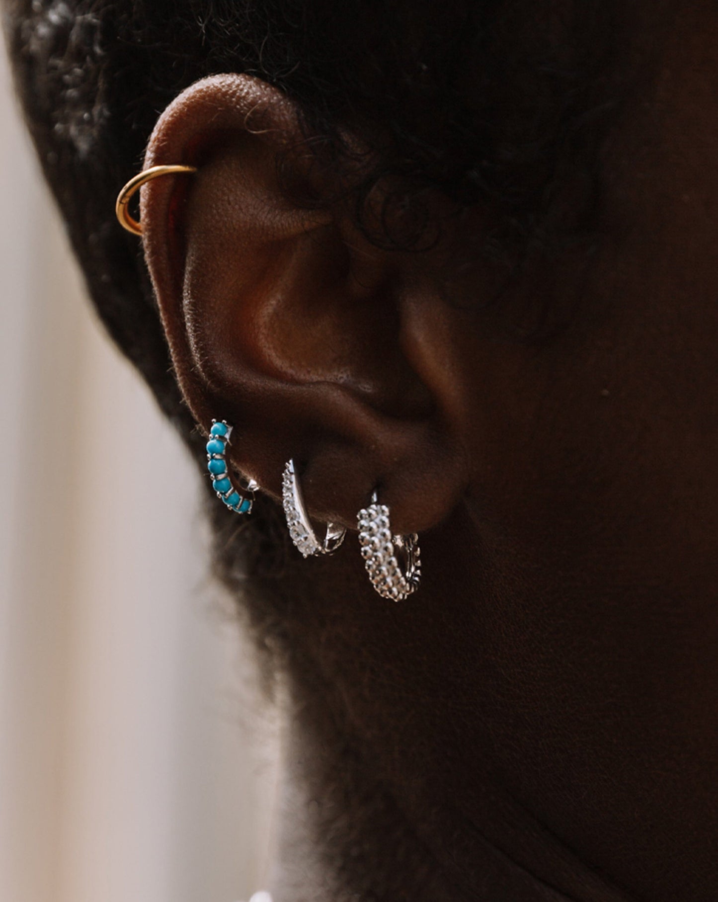 Mini Baya Hoop Earrings Earrings Missoma