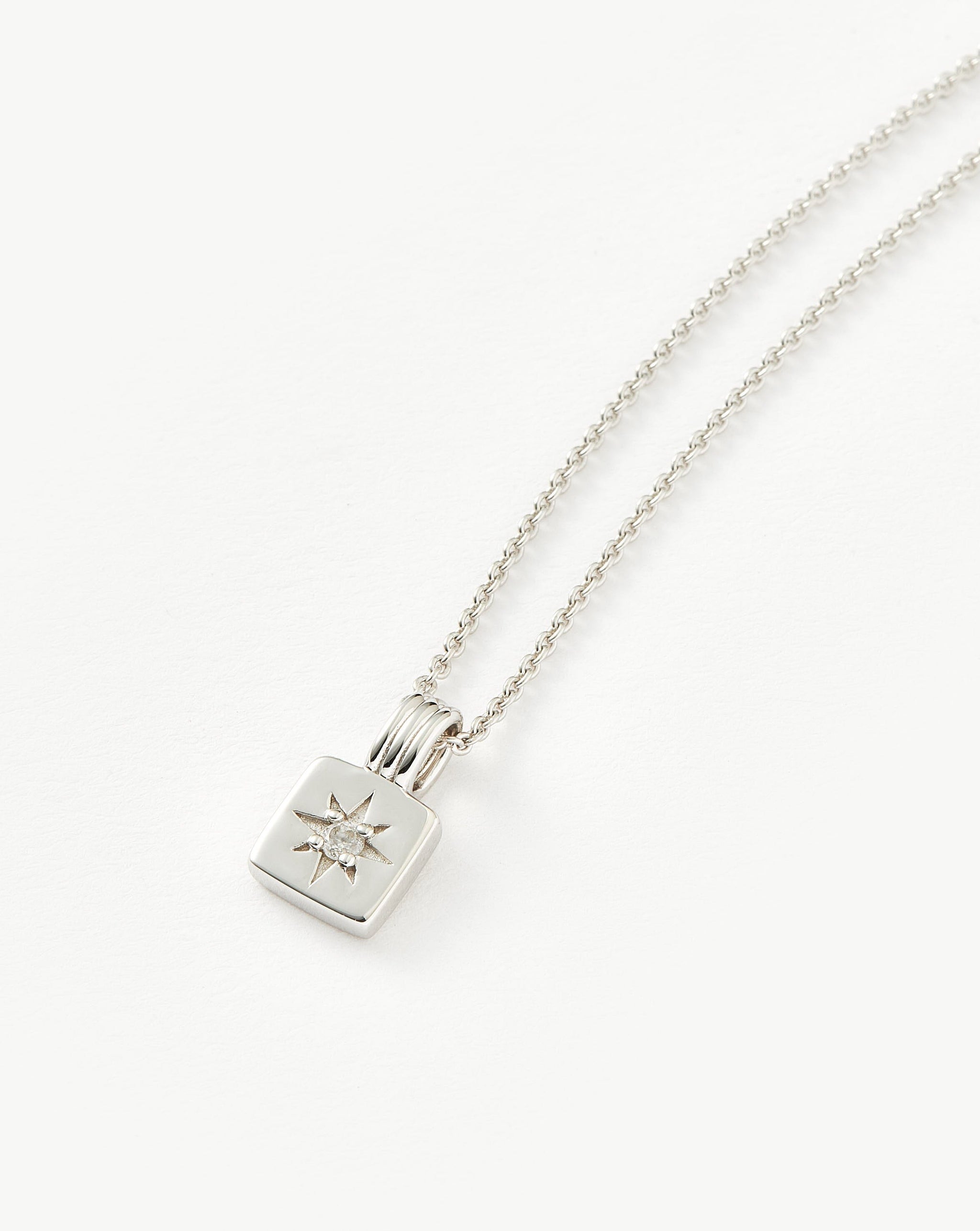 Mini Star Ridge Pendant Necklace | Sterling Silver Necklaces Missoma