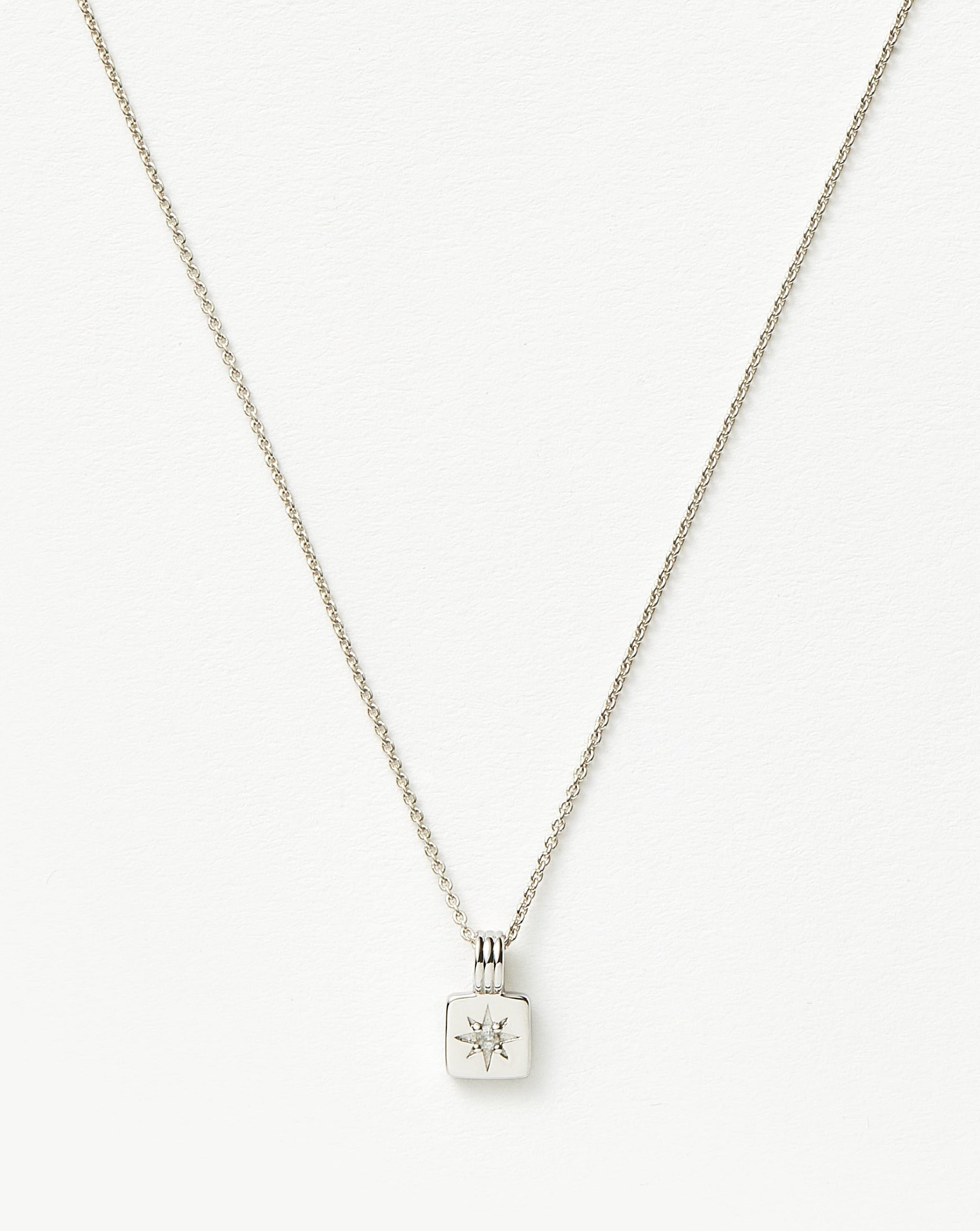 Mini Star Ridge Pendant Necklace | Sterling Silver Necklaces Missoma