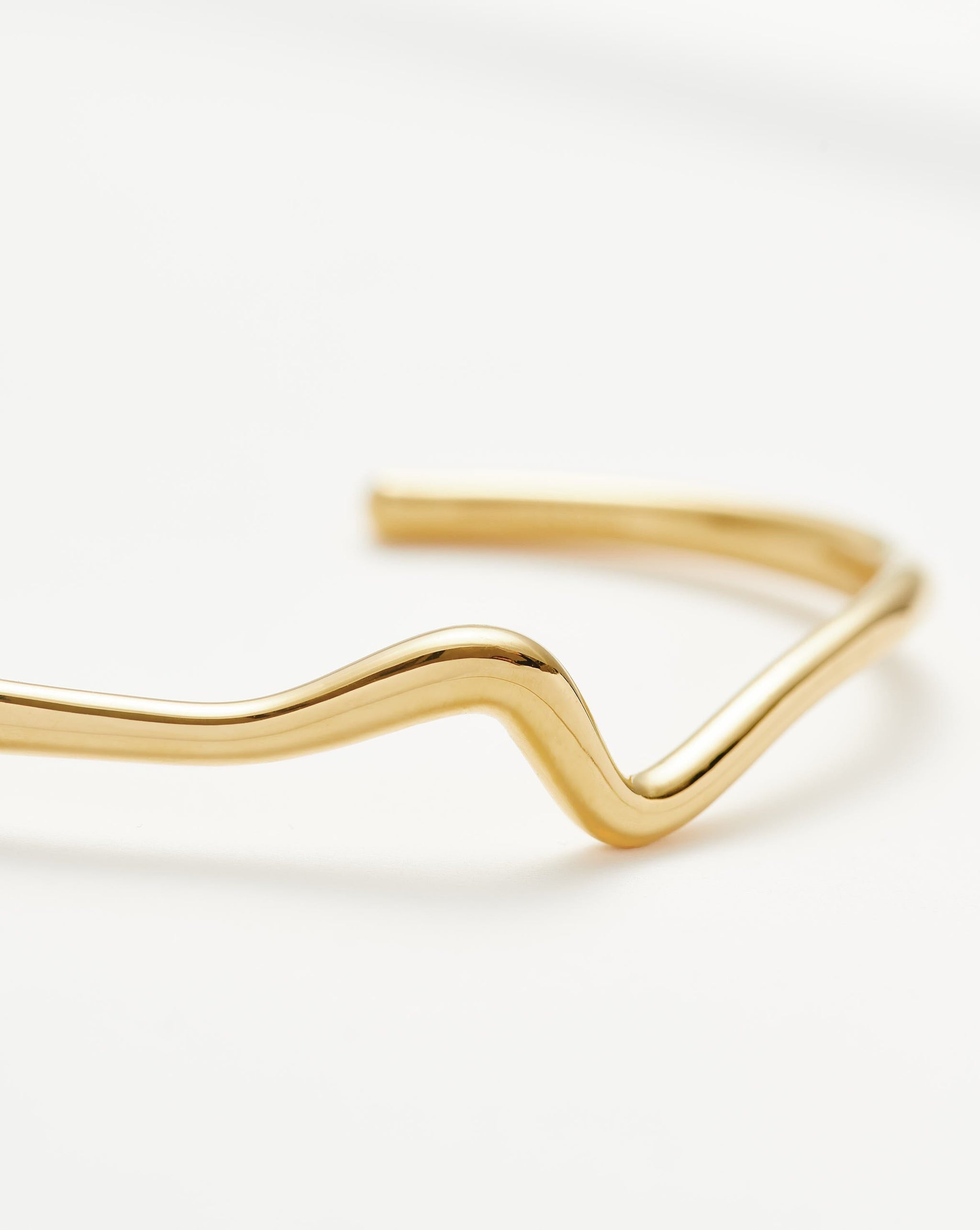 Molten Wave Cuff Bracelet Bracelets Missoma