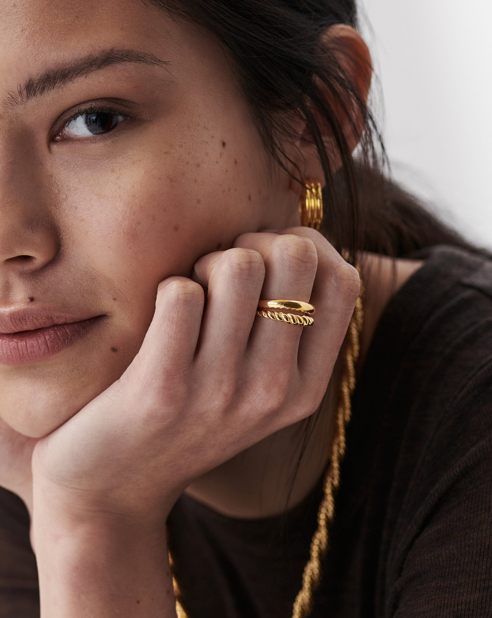 Radial Ring | 18ct Gold Plated Vermeil Rings Missoma