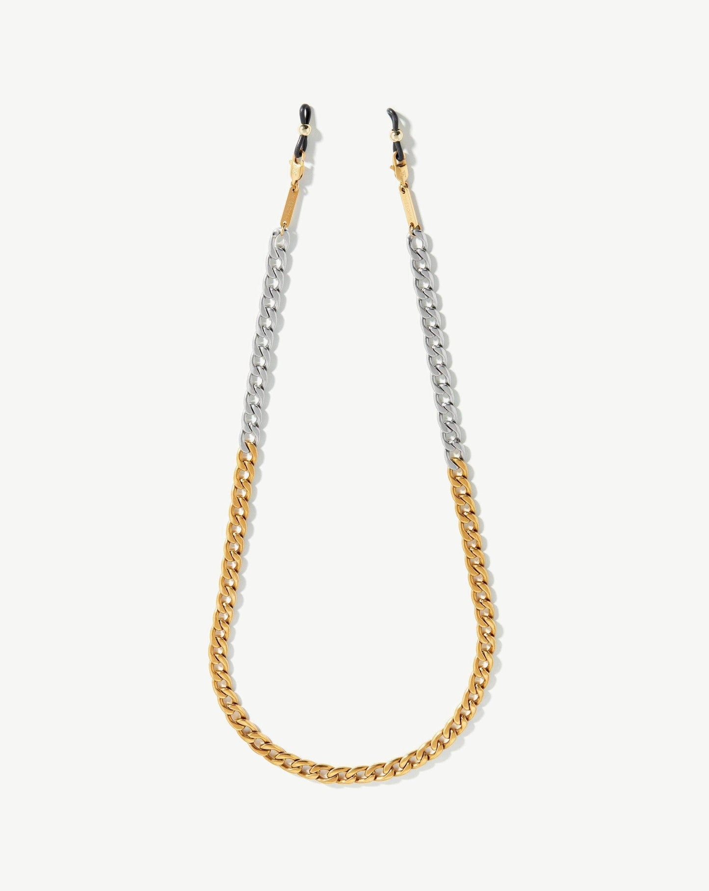 Two Tone Curb Eyewear Chain | 18ct Gold Plated/Silver Plated Accessories Missoma