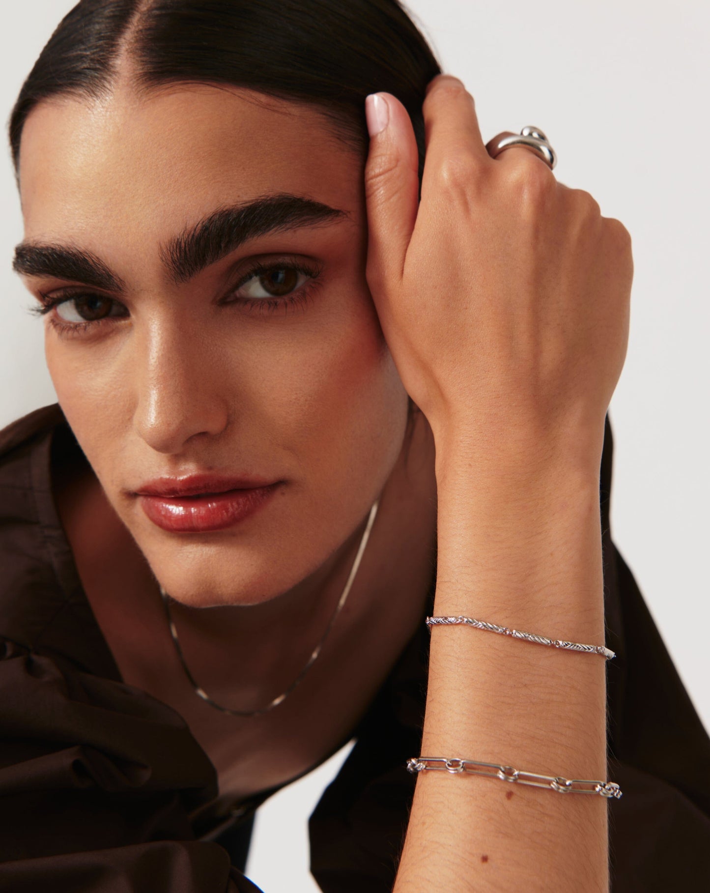 Wavy Ridge Chain Bracelet Bracelets Missoma