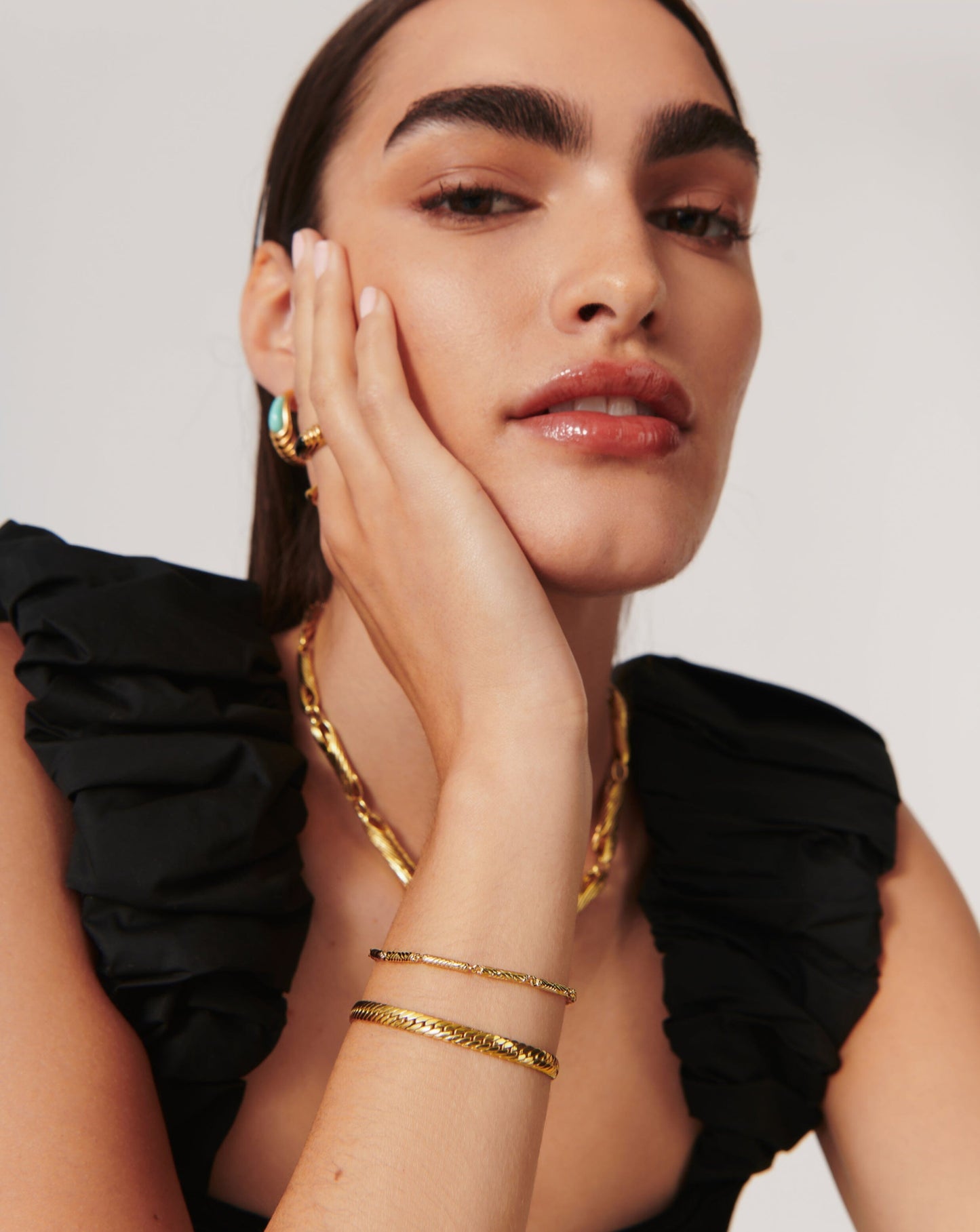 Wavy Ridge Chain Bracelet Bracelets Missoma