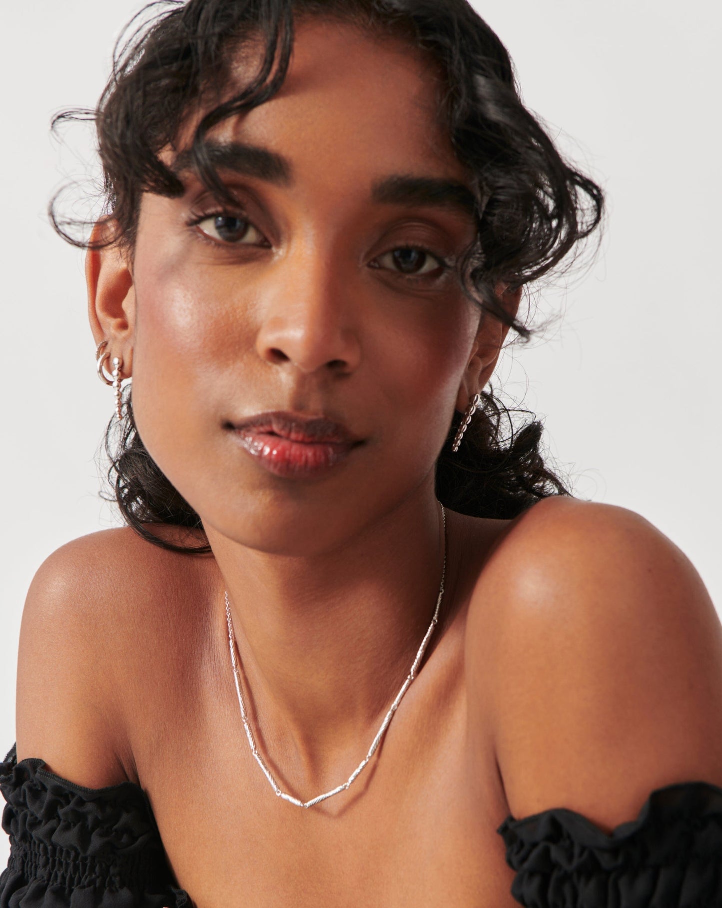 Wavy Ridge Chain Choker Necklaces Missoma