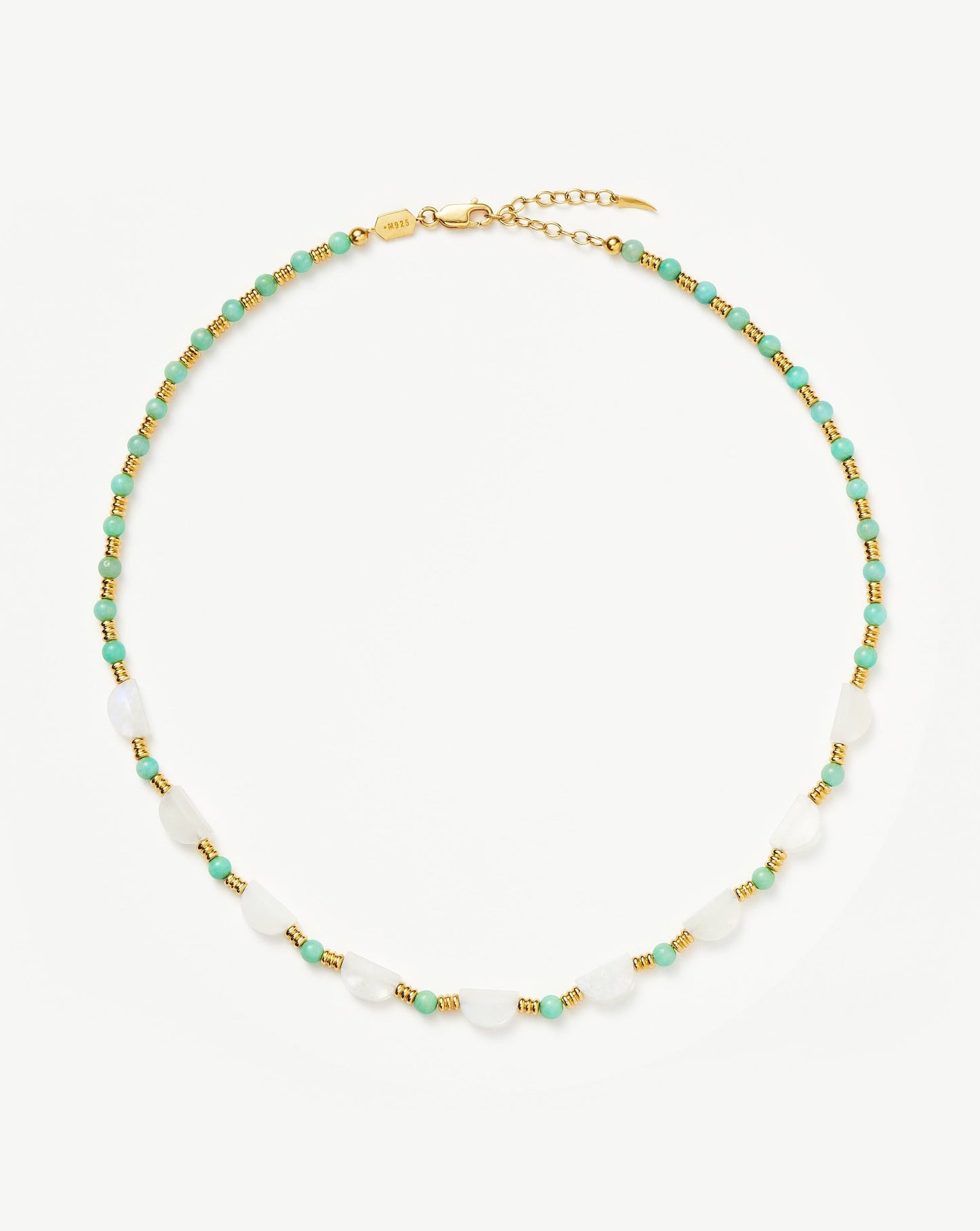 Zenyu Gemstone Beaded Choker Necklaces Missoma