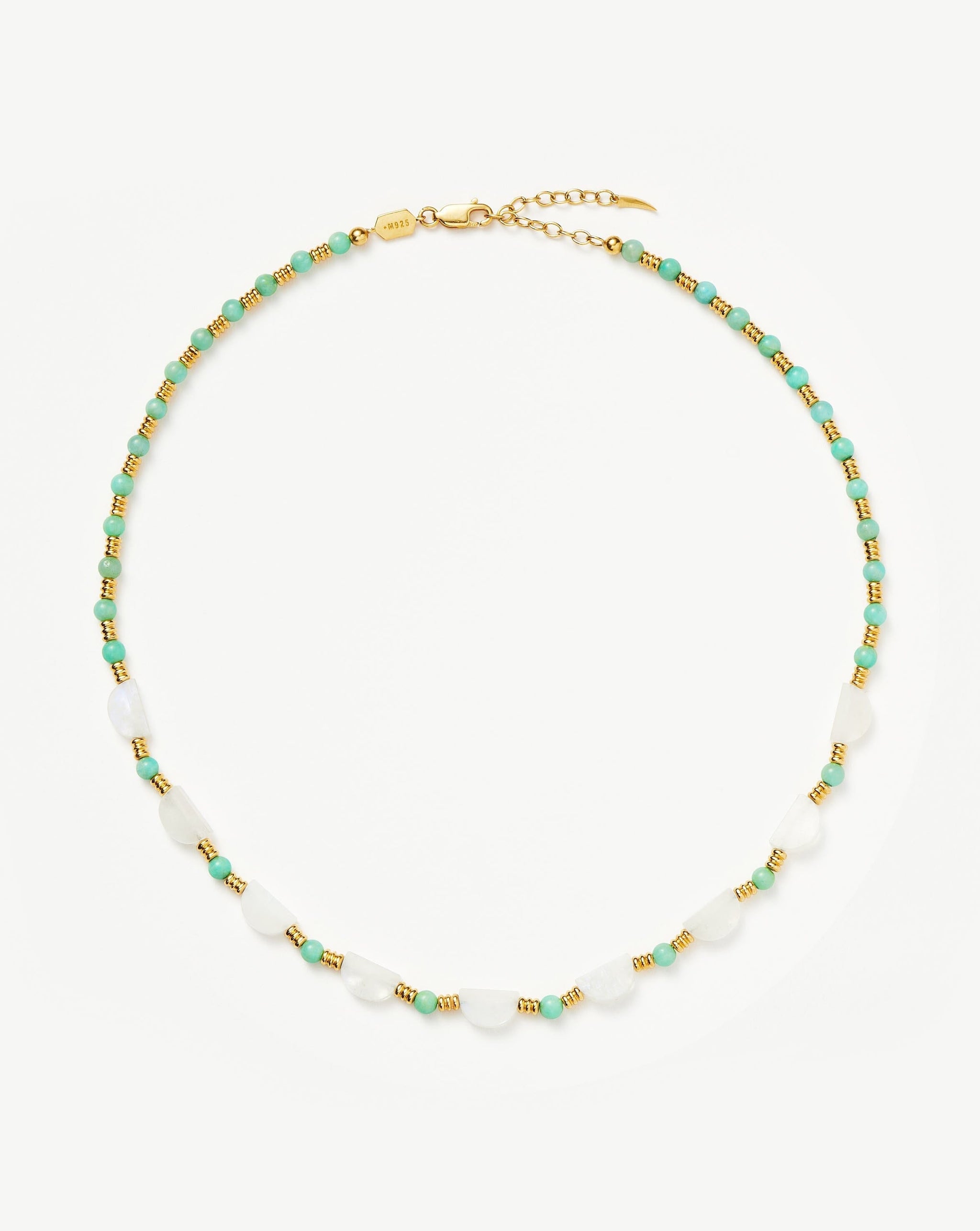 Zenyu Gemstone Beaded Choker Necklaces Missoma