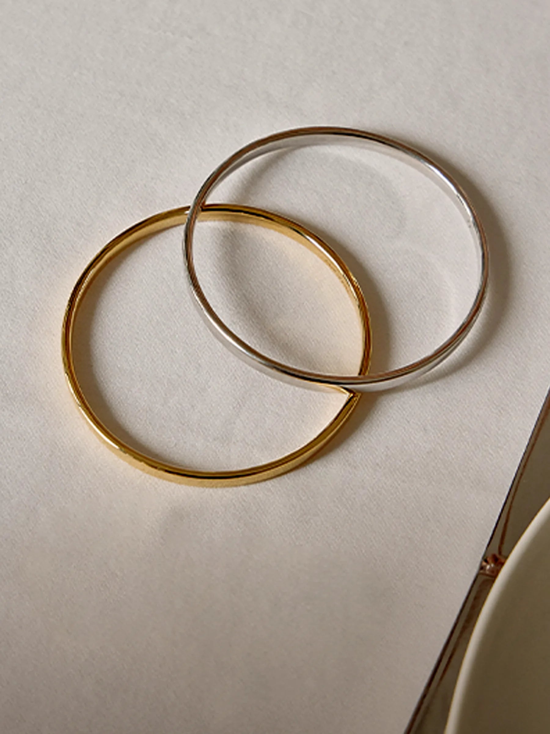 gold and silver bangle bracelets