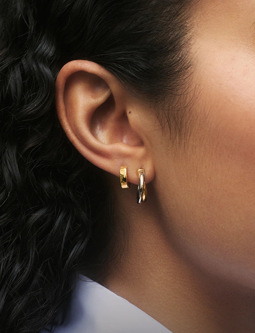 hoop earrings