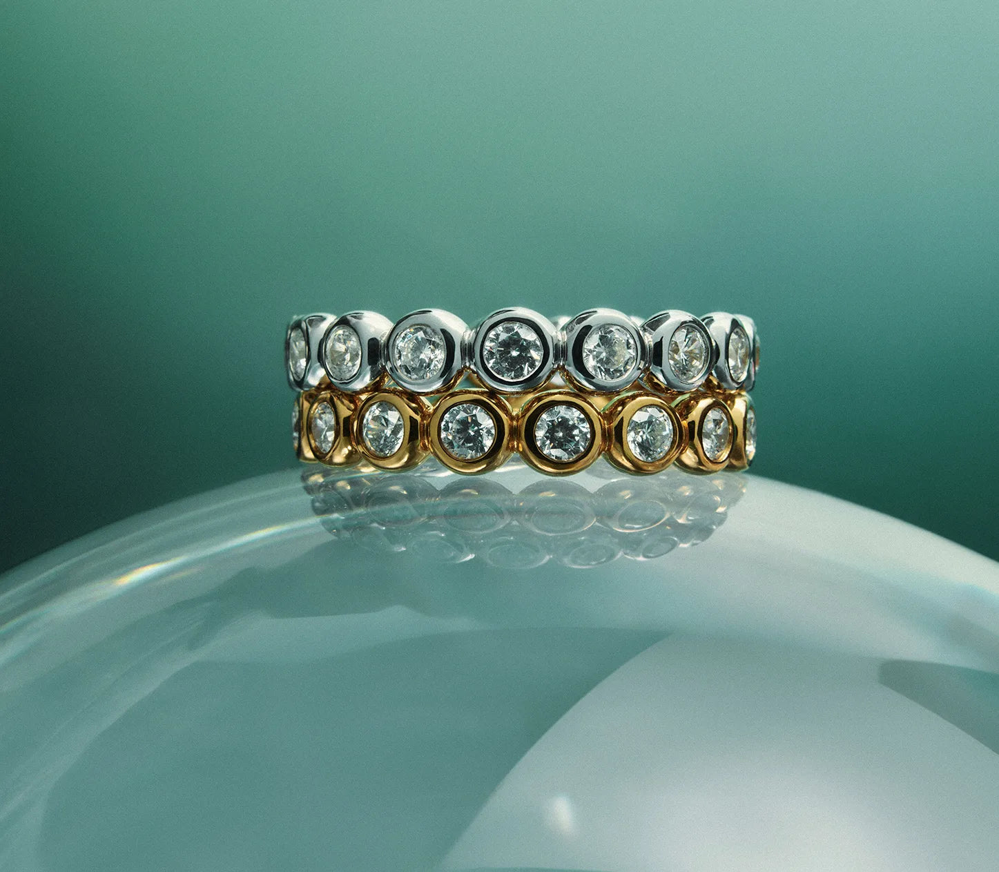 eternity ring stack