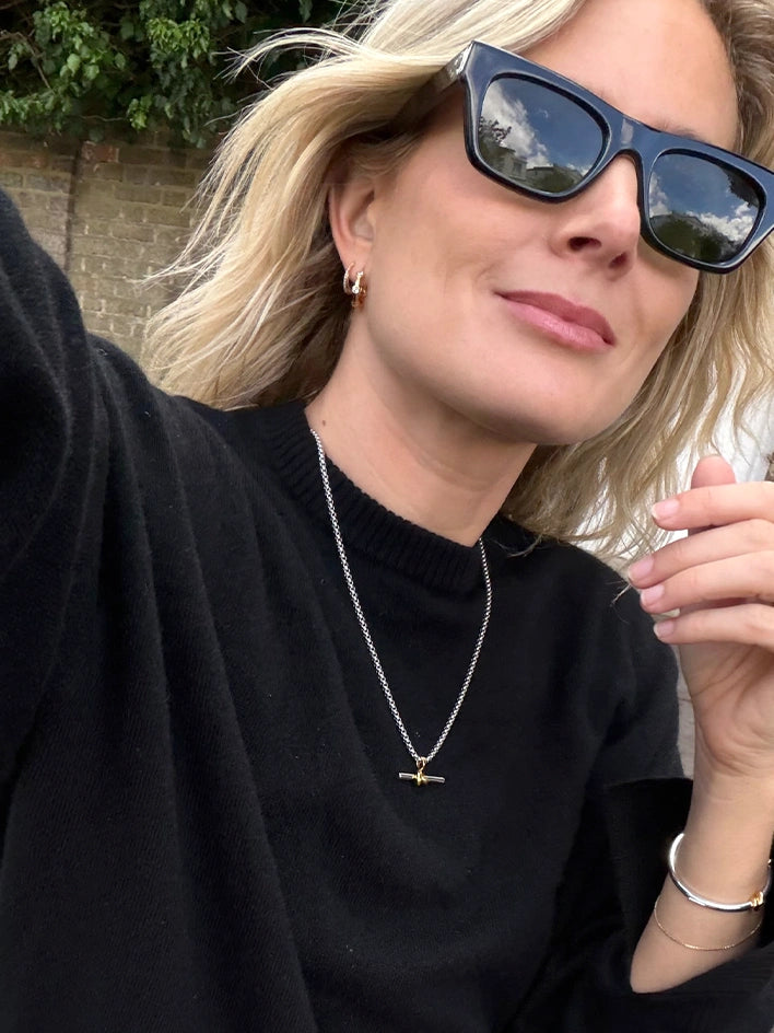 lucy williams t bar necklaces