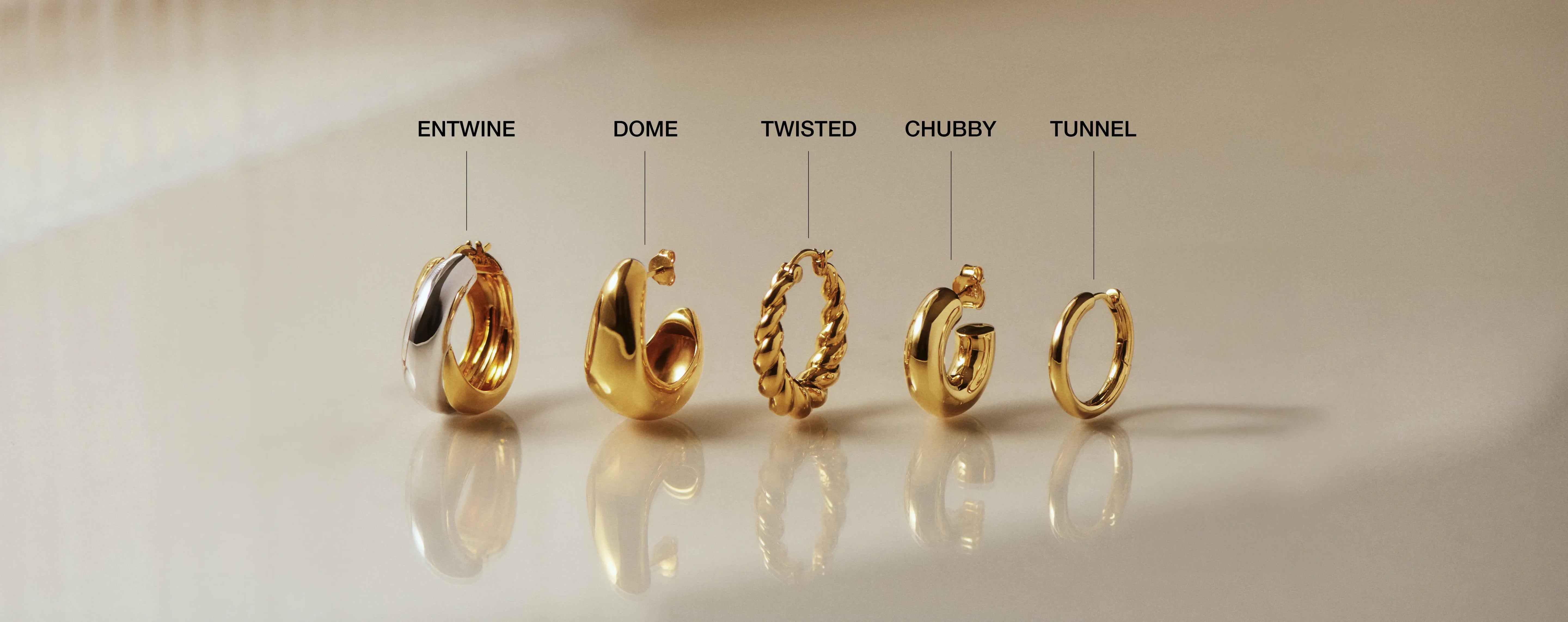 Hoop Earring Size Guide Find your Hoop Size Missoma