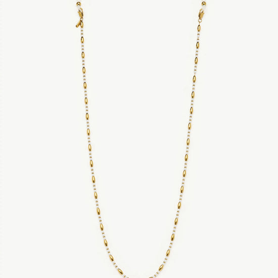 Alyssa Sunglasses Chain | 18k Gold Plated/Pearl Sunglasses Missoma 