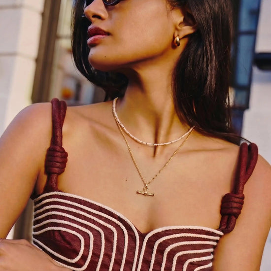 Andy Everyday Pearl Set | 18k Gold Plated, Pearl Necklaces Missoma 