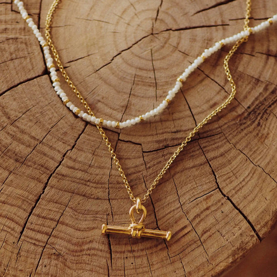 Andy Everyday Pearl Set | 18k Gold Plated, Pearl Necklaces Missoma 