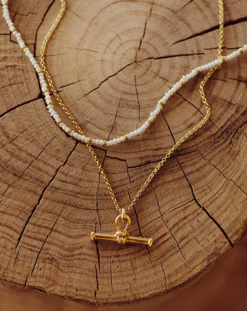Andy Everyday Pearl Set | 18k Gold Plated, Pearl Necklaces Missoma 