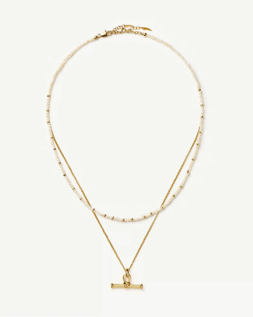 Andy Everyday Pearl Set | 18k Gold Plated, Pearl Necklaces Missoma 