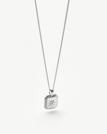 April Birthstone Pendant Necklace | Crystal/April Necklaces Missoma 