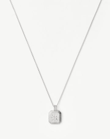 April Birthstone Pendant Necklace | Crystal/April Necklaces Missoma 