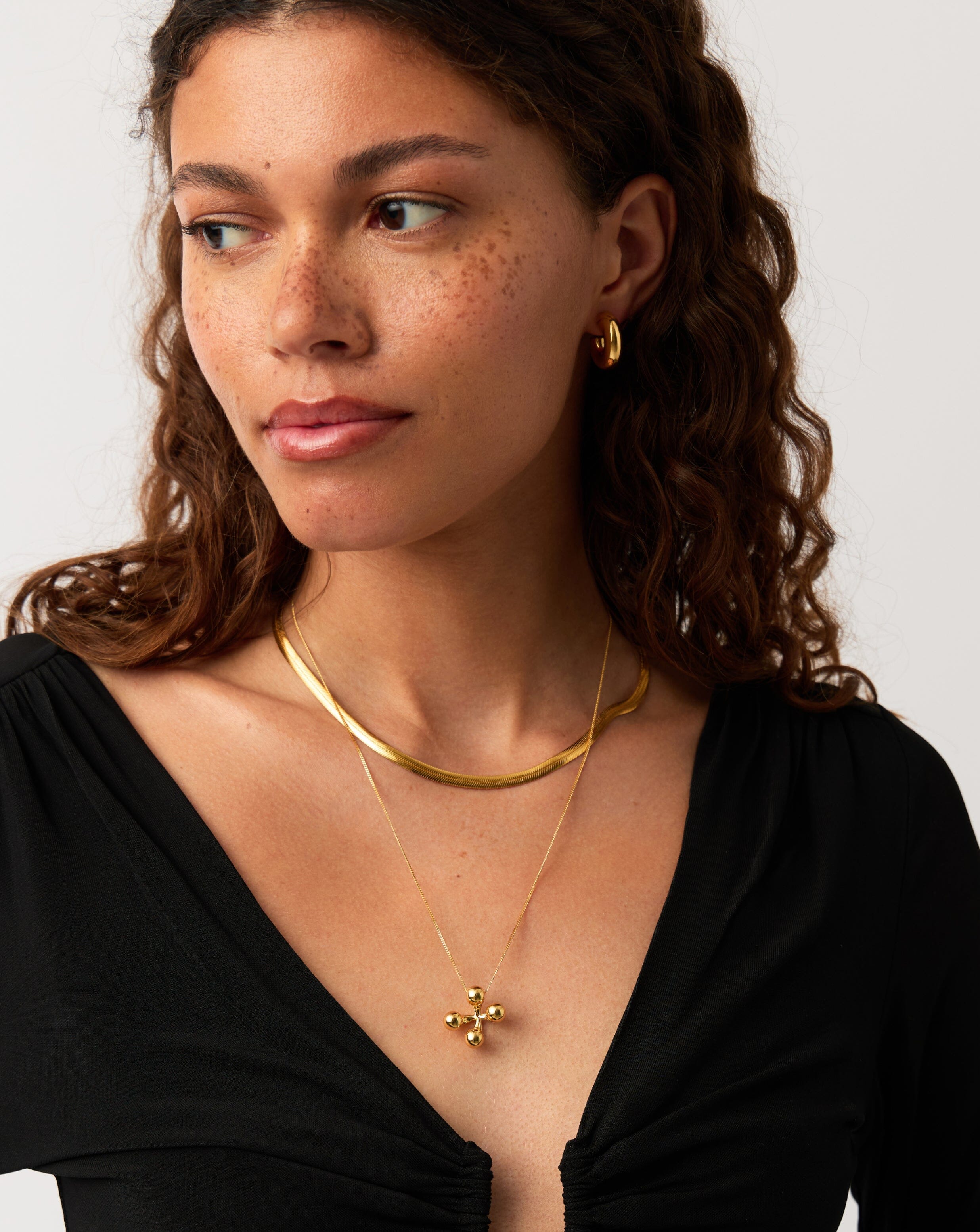 Atom Large Pendant Necklace | 18k Gold Plated Necklaces Missoma 