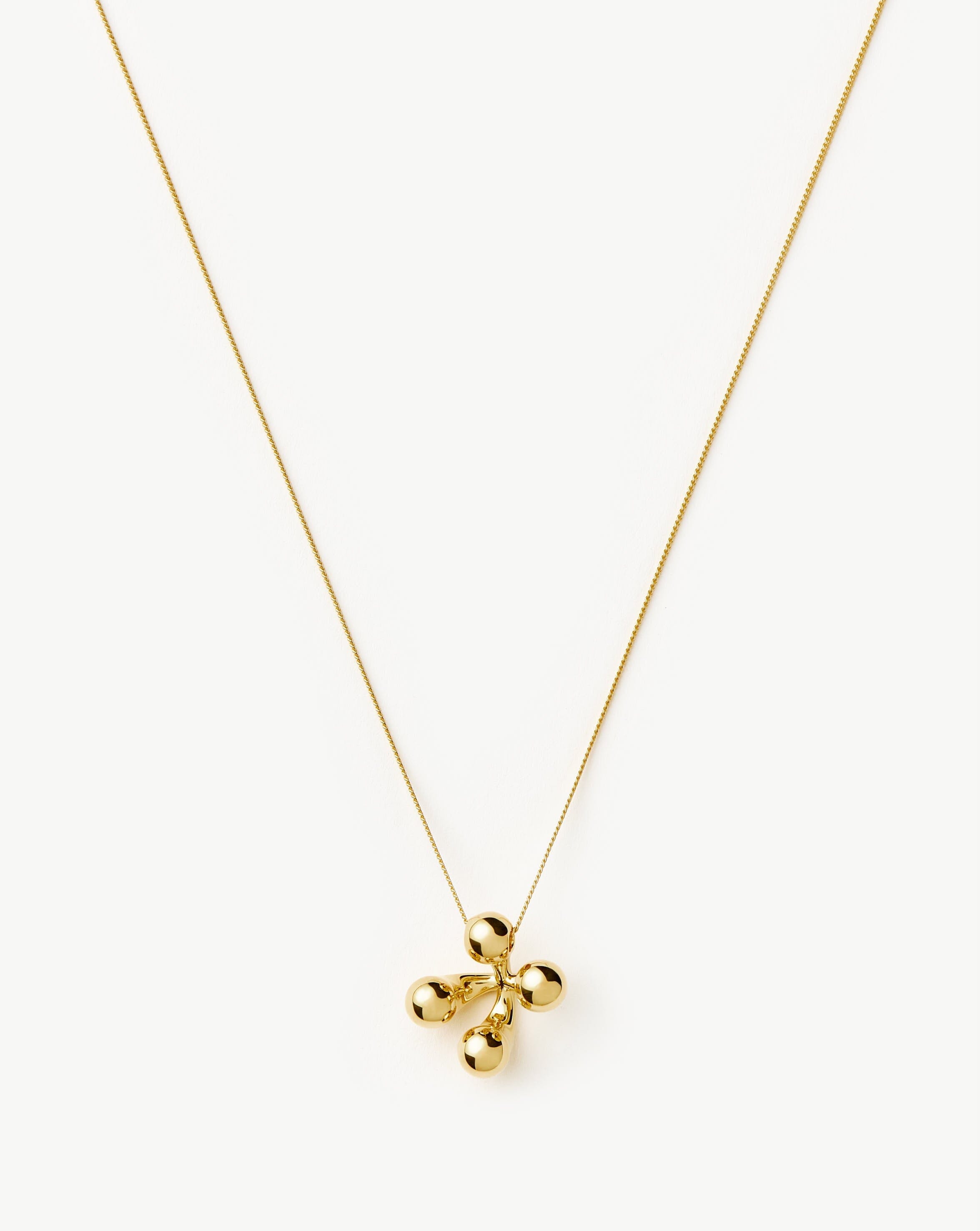 Atom Large Pendant Necklace | 18k Gold Plated Necklaces Missoma 